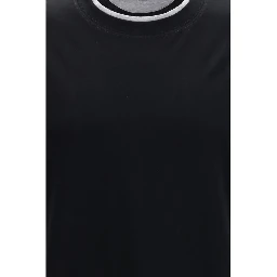 Black Cotton T-Shirt