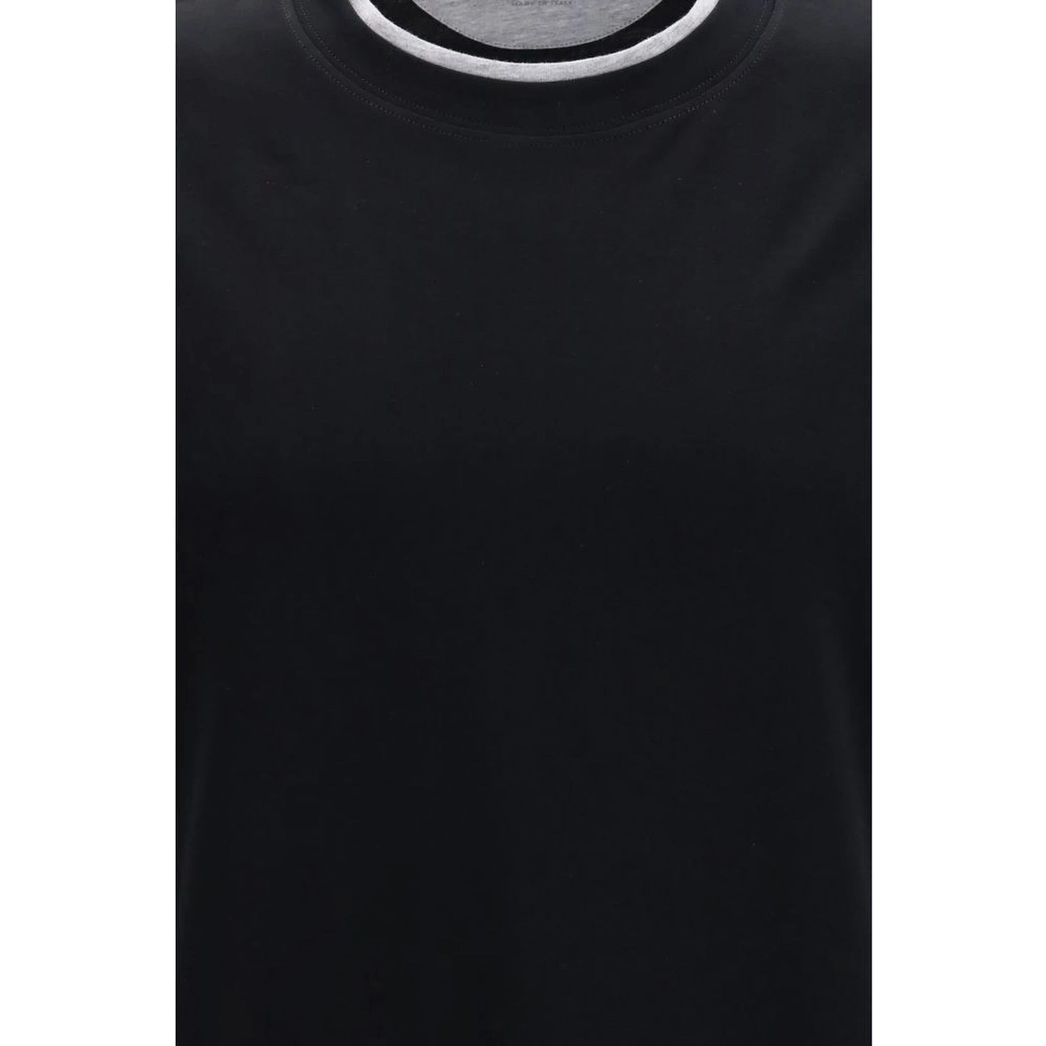 Black Cotton T-Shirt