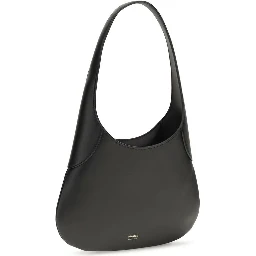 Black Calf Leather Bos Taurus Handbag