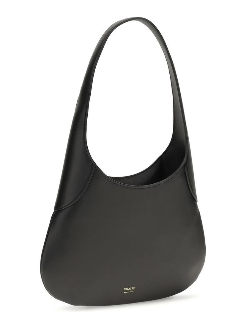 Black Calf Leather Bos Taurus Handbag