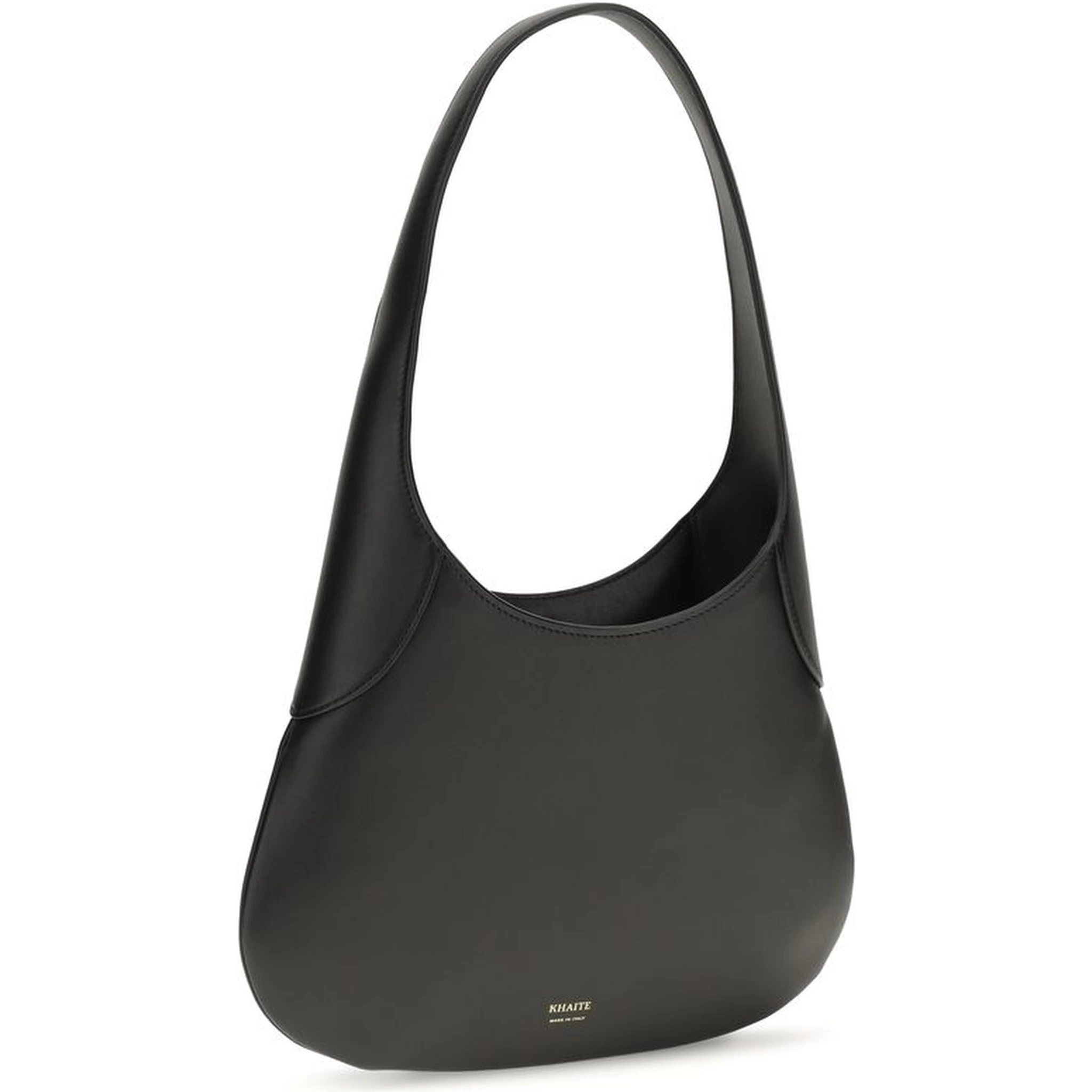 Black Calf Leather Bos Taurus Handbag