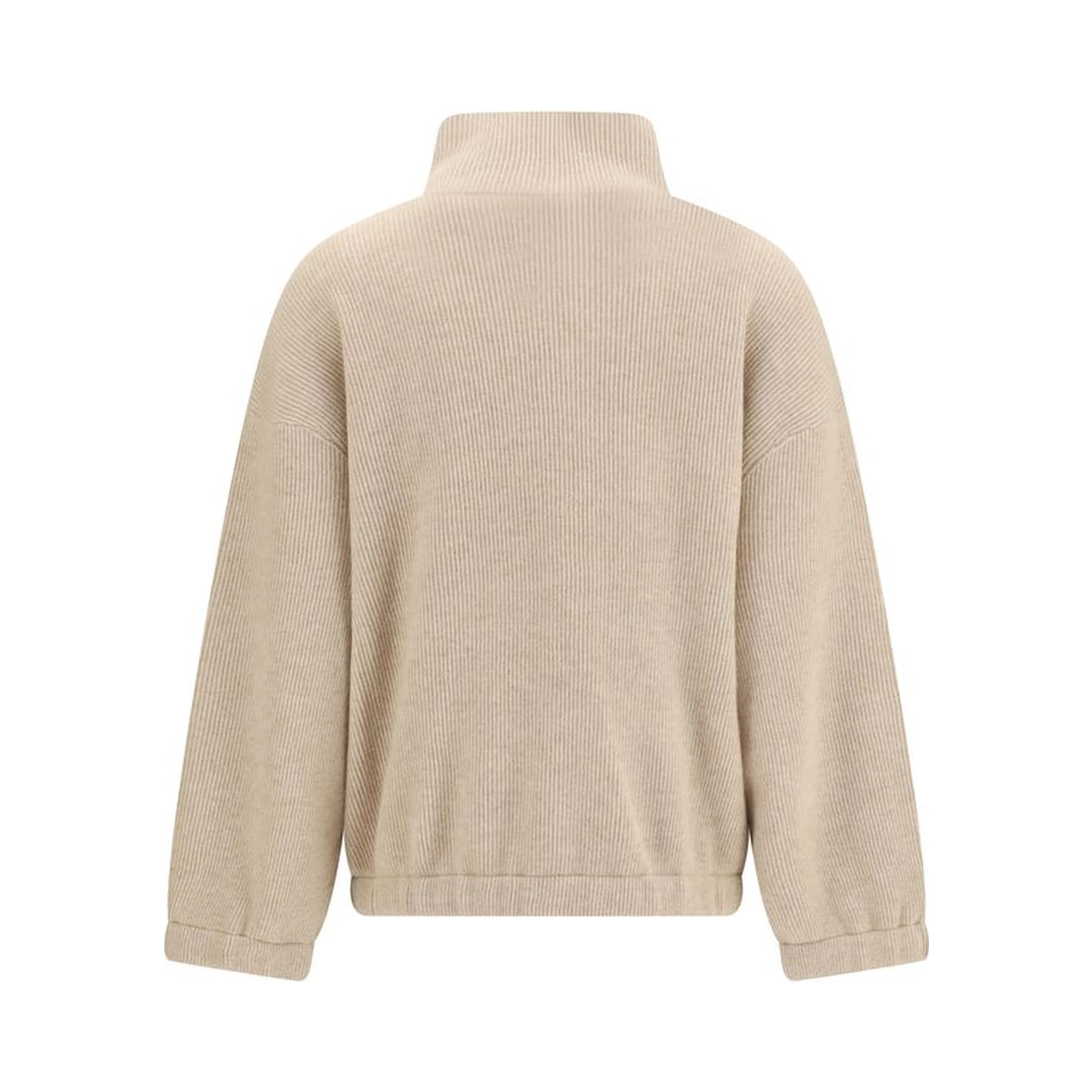 Beige Cashmere Sweatshirt