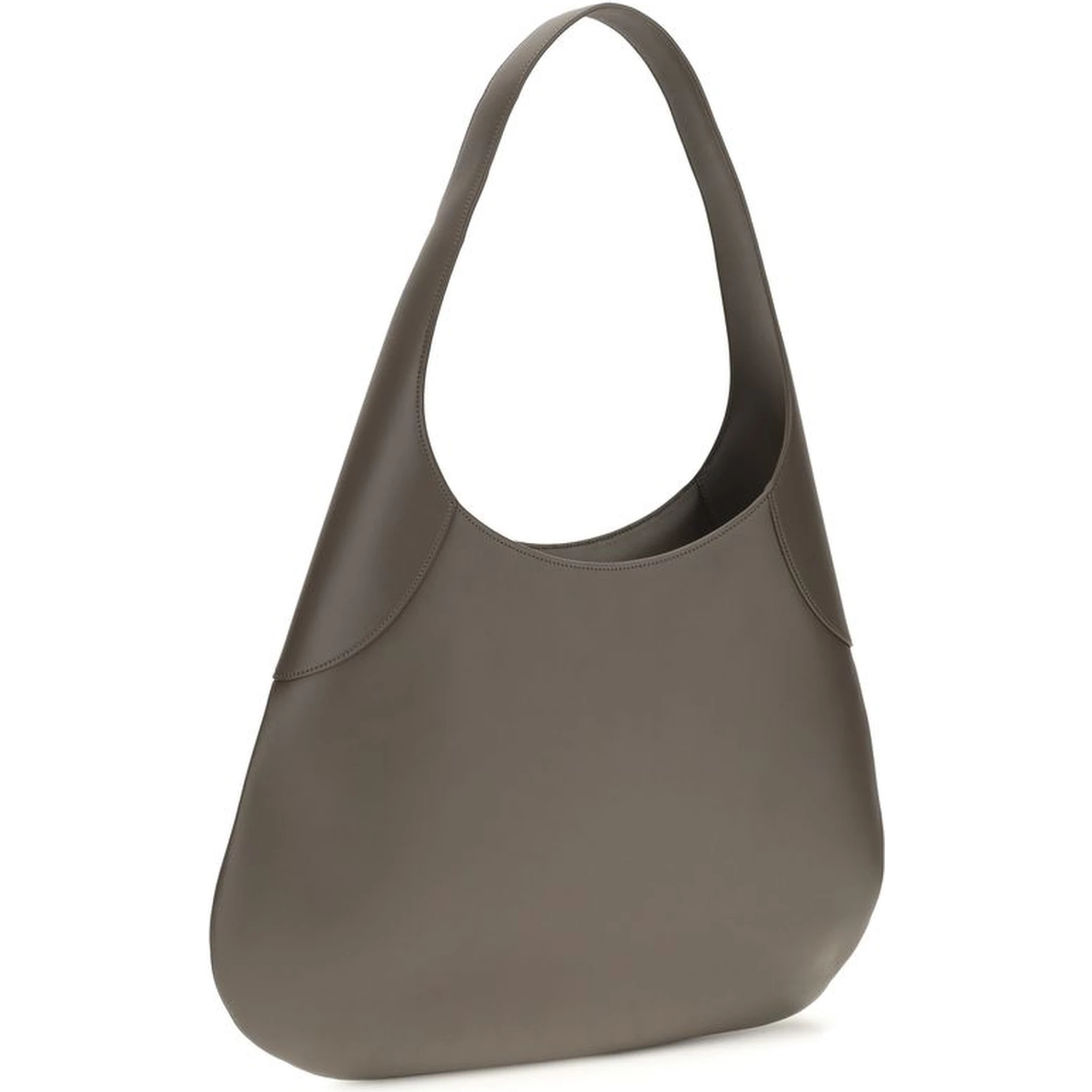 Gray Calf Leather Bos Taurus Handbag