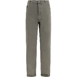 Bicolor Cotton Jeans Denim