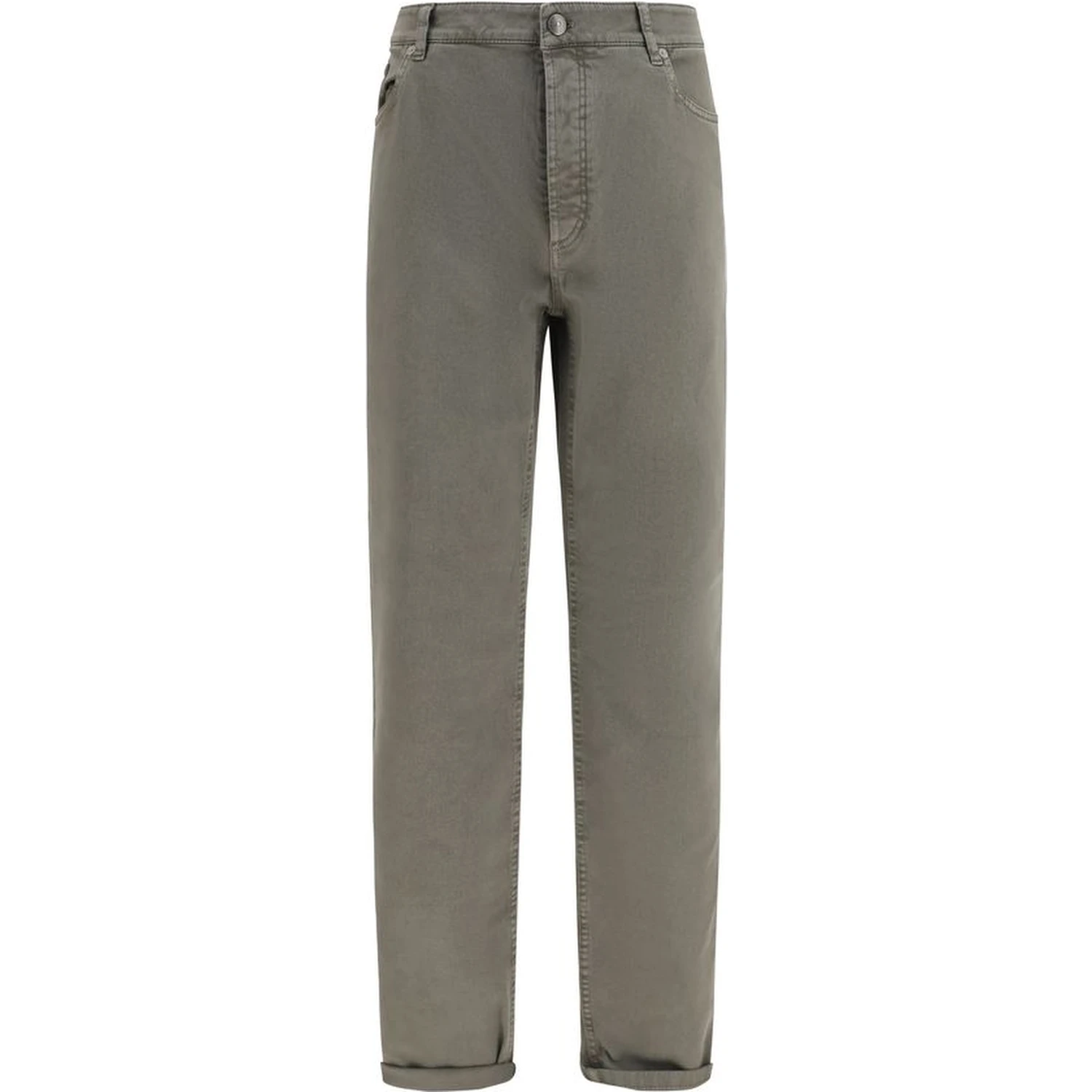 Bicolor Cotton Jeans Denim