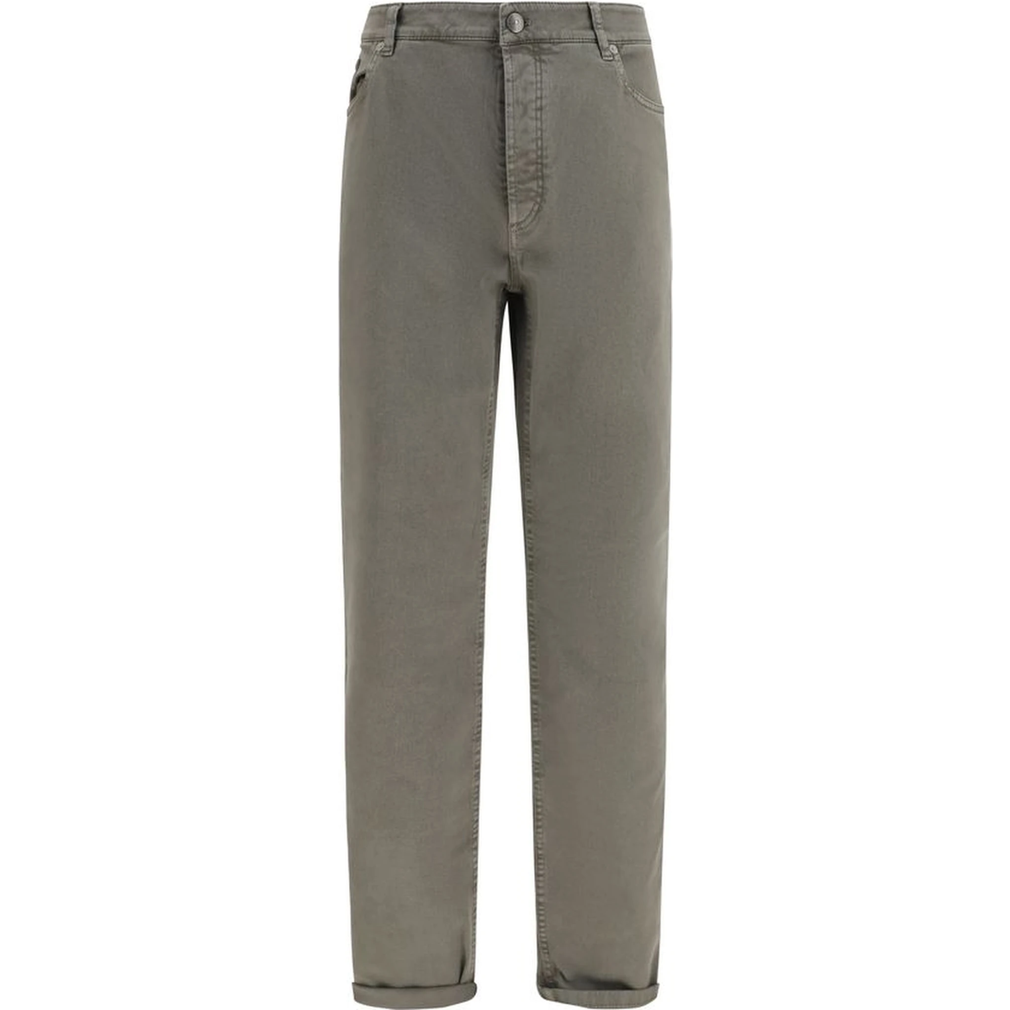 Bicolor Cotton Jeans Denim