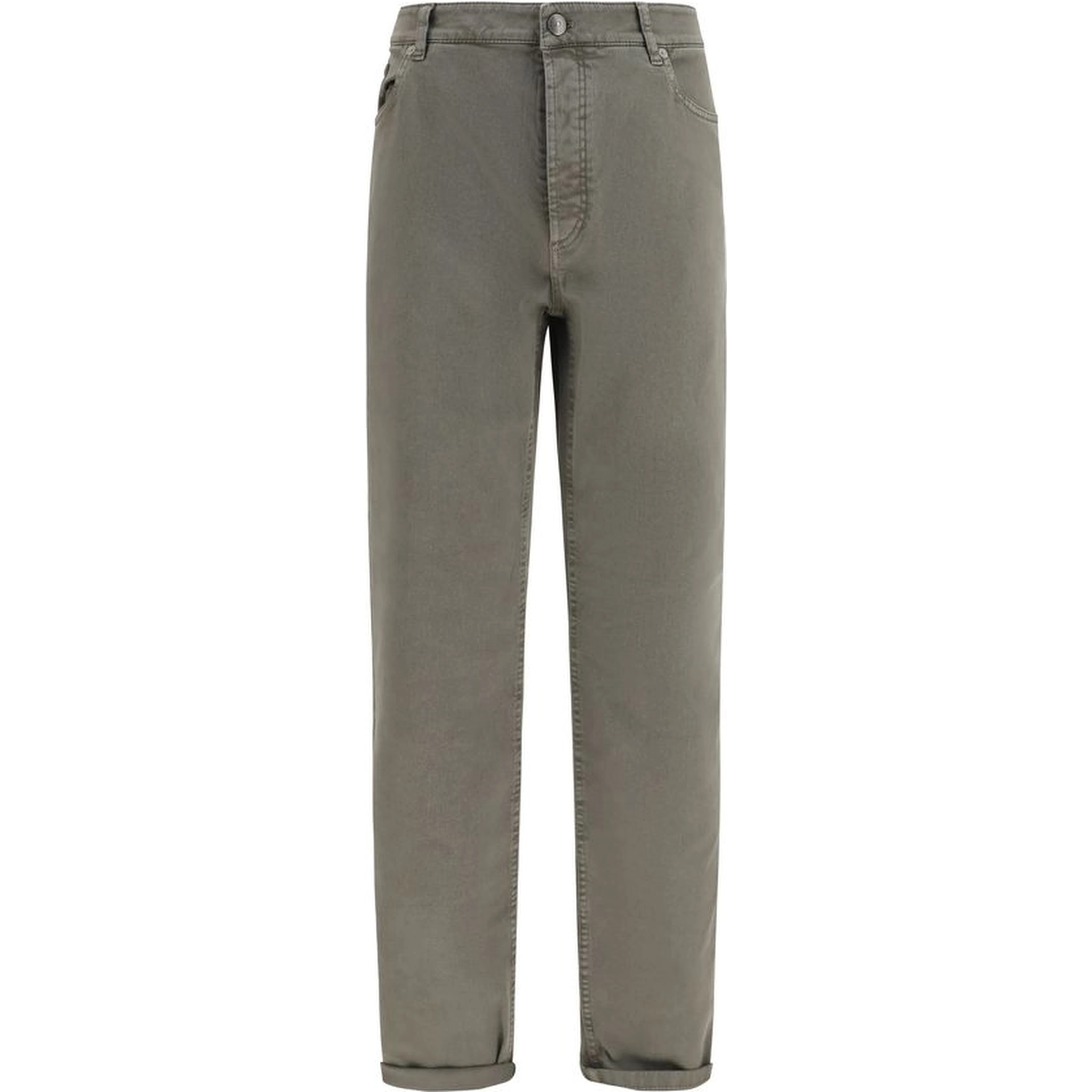 Bicolor Cotton Jeans Denim