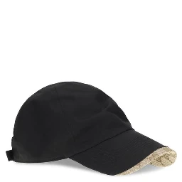 Black Cotton Cap (Baseball Hat)