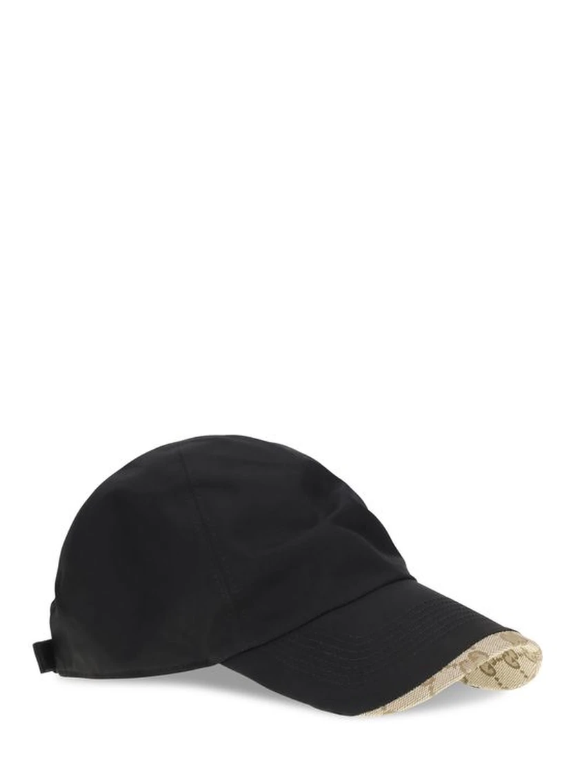 Black Cotton Cap (Baseball Hat)