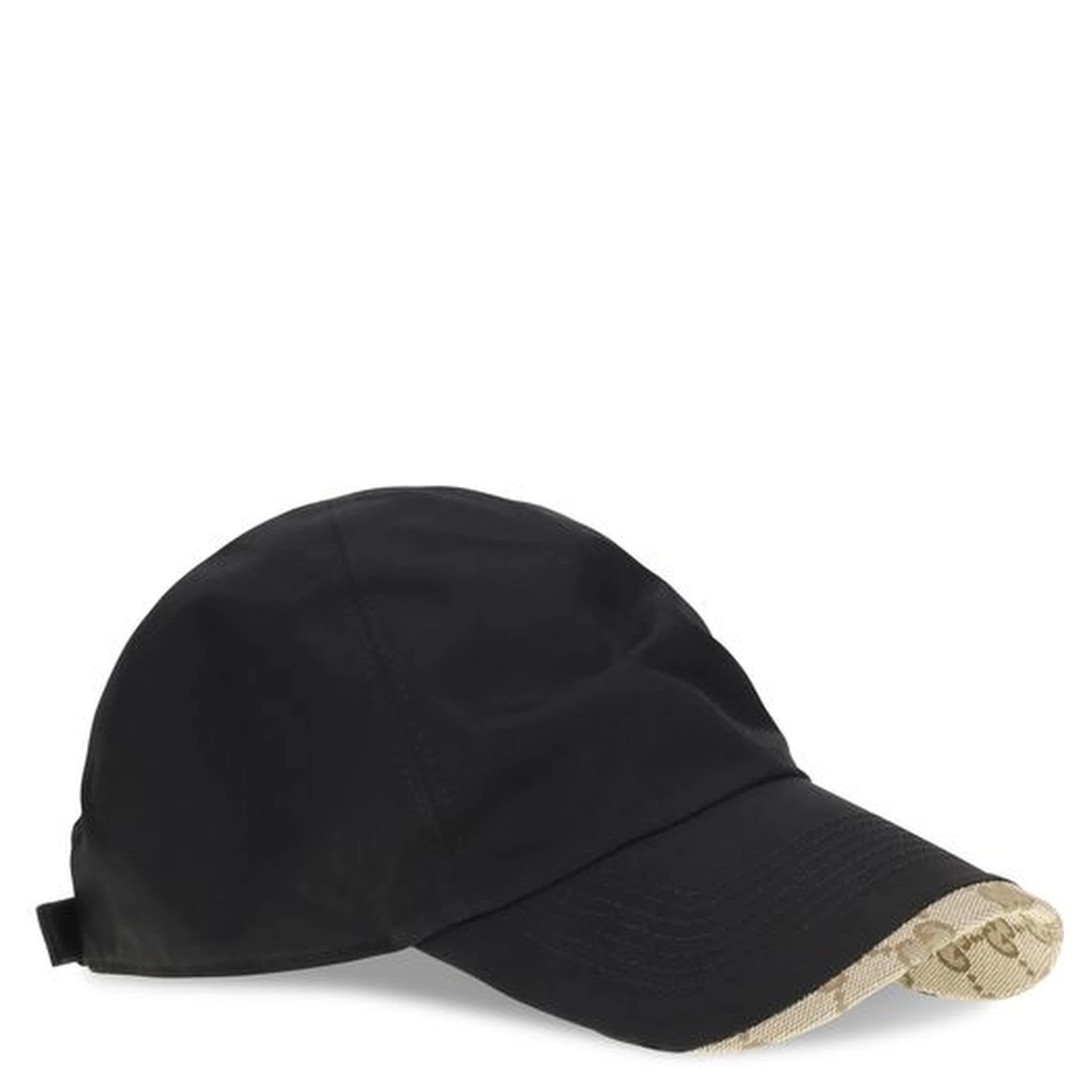 Black Cotton Cap (Baseball Hat)