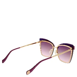 Purple Metal Sunglasses