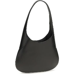 Black Calf Leather Bos Taurus Handbag
