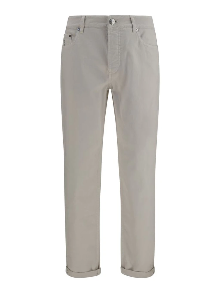 White Cotton Jeans Denim