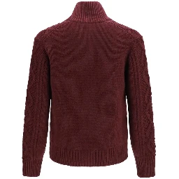 Bordeaux Cashmere Cardigan