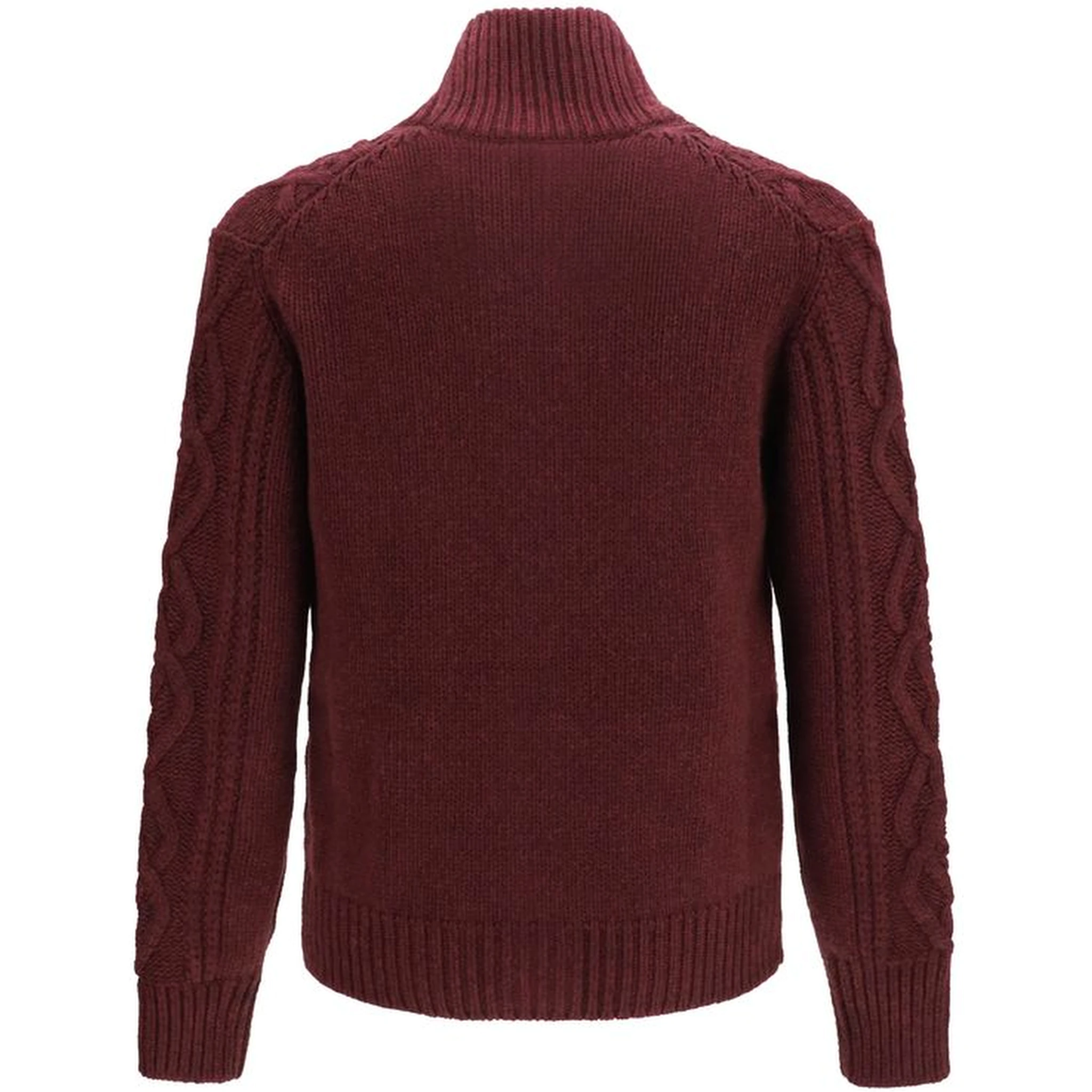 Bordeaux Cashmere Cardigan