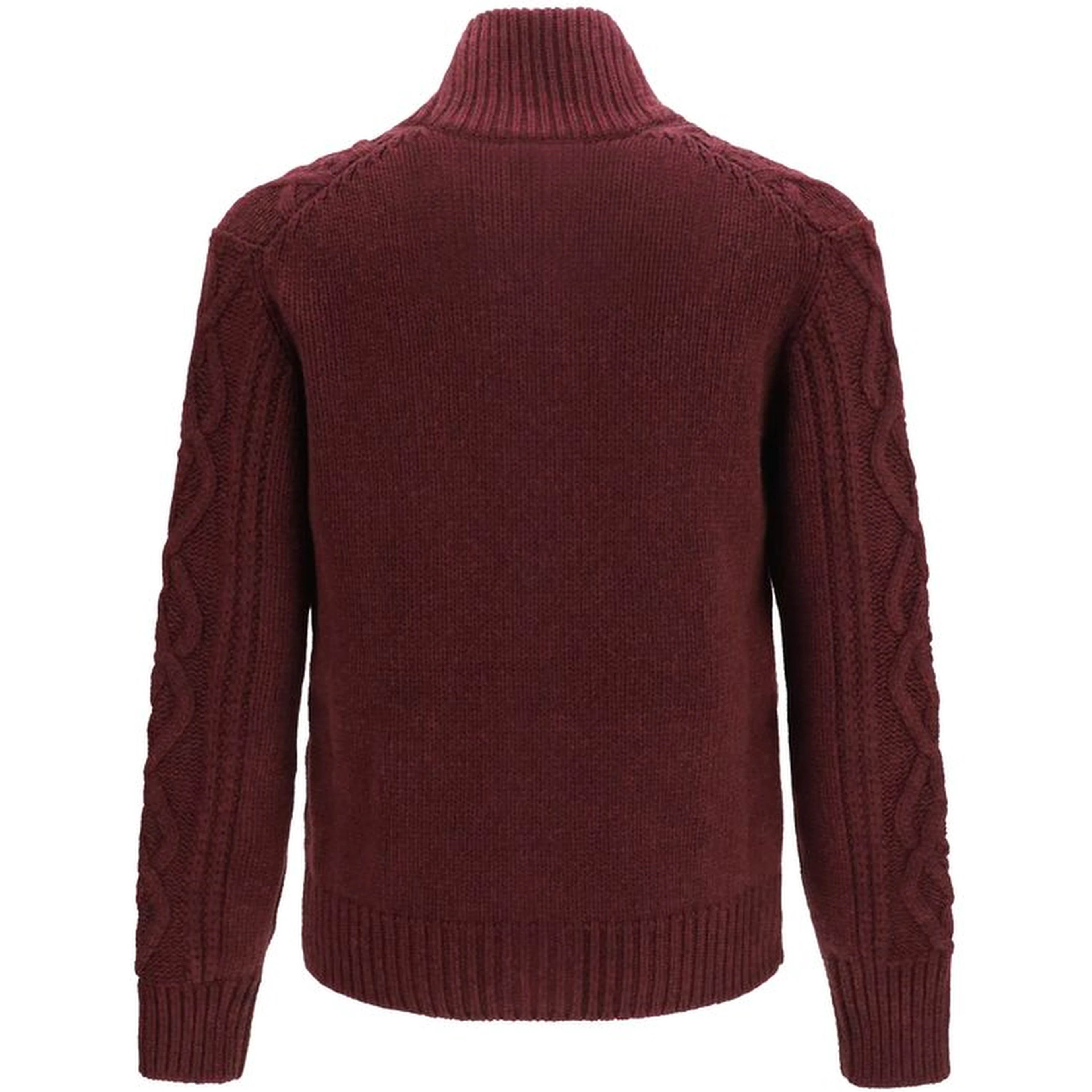Bordeaux Cashmere Cardigan
