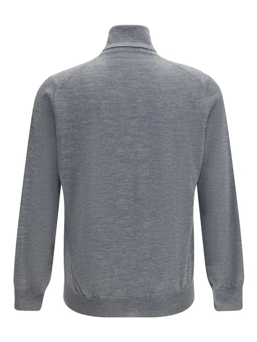 Gray Wool Oves Aries Turtleneck