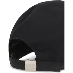 Black Cotton Cap (Baseball Hat)