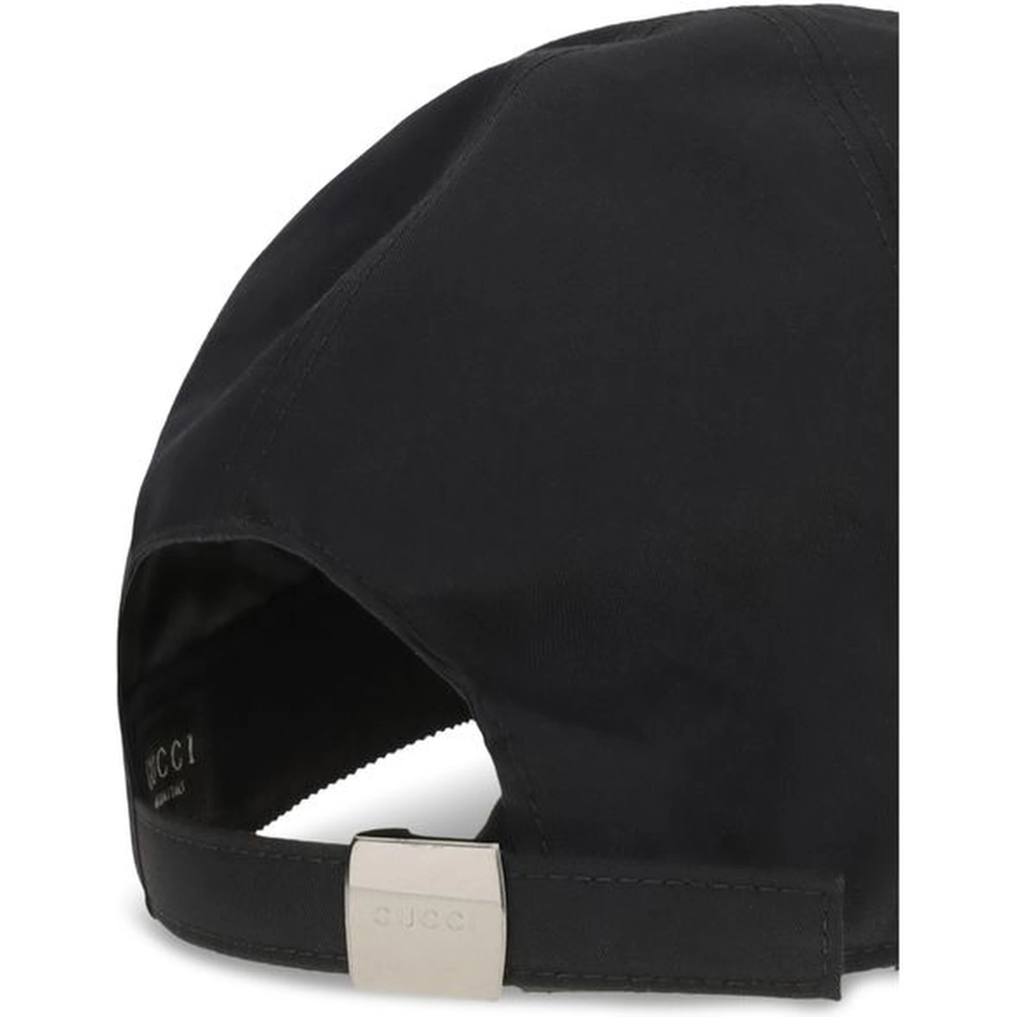 Black Cotton Cap (Baseball Hat)