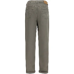 Bicolor Cotton Jeans Denim