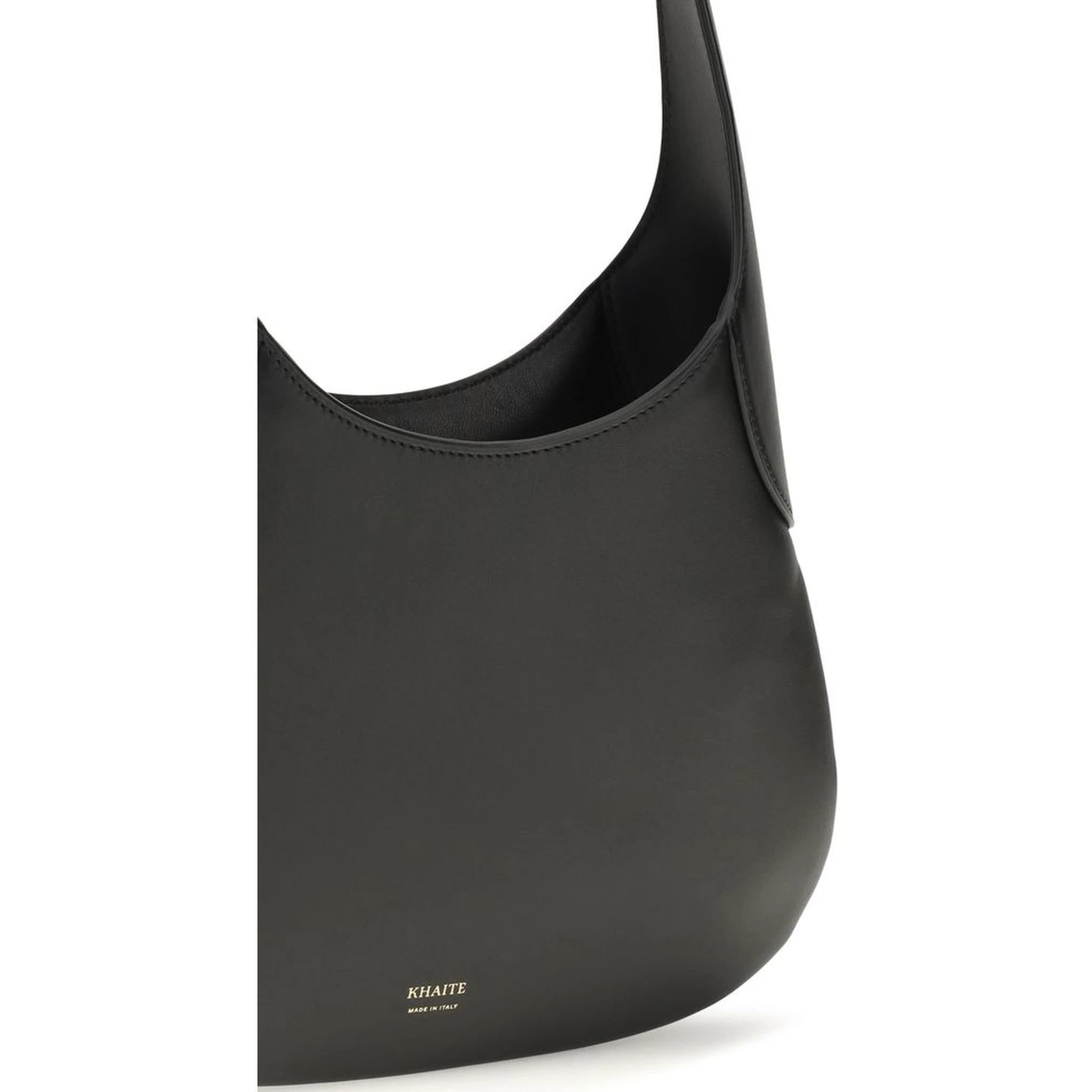 Black Calf Leather Bos Taurus Handbag