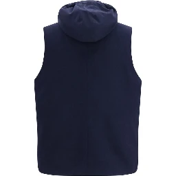 Blue Wool Oves Aries Sleeveless Jacket