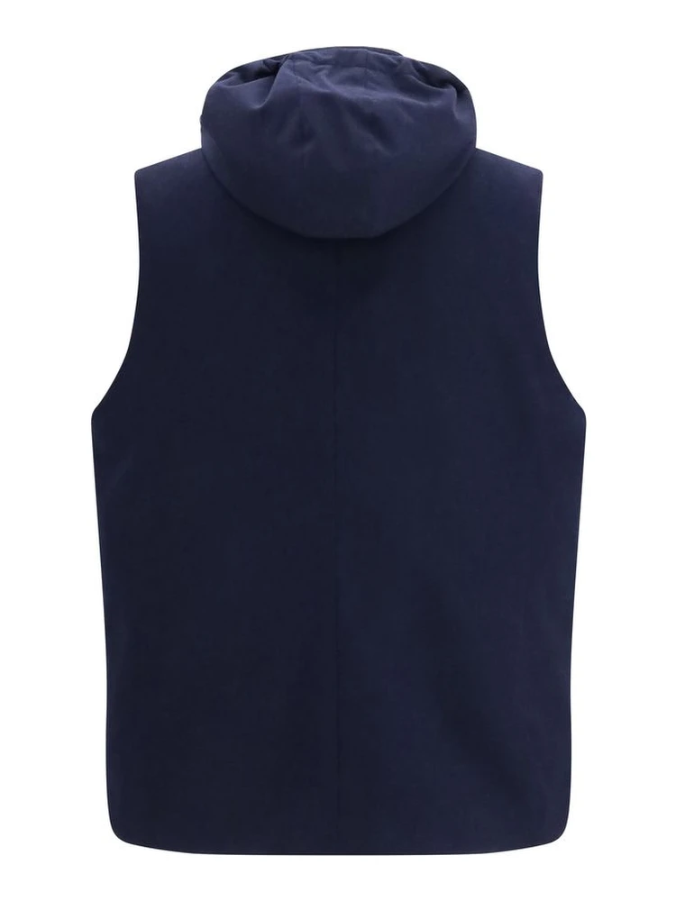 Blue Wool Oves Aries Sleeveless Jacket alternative