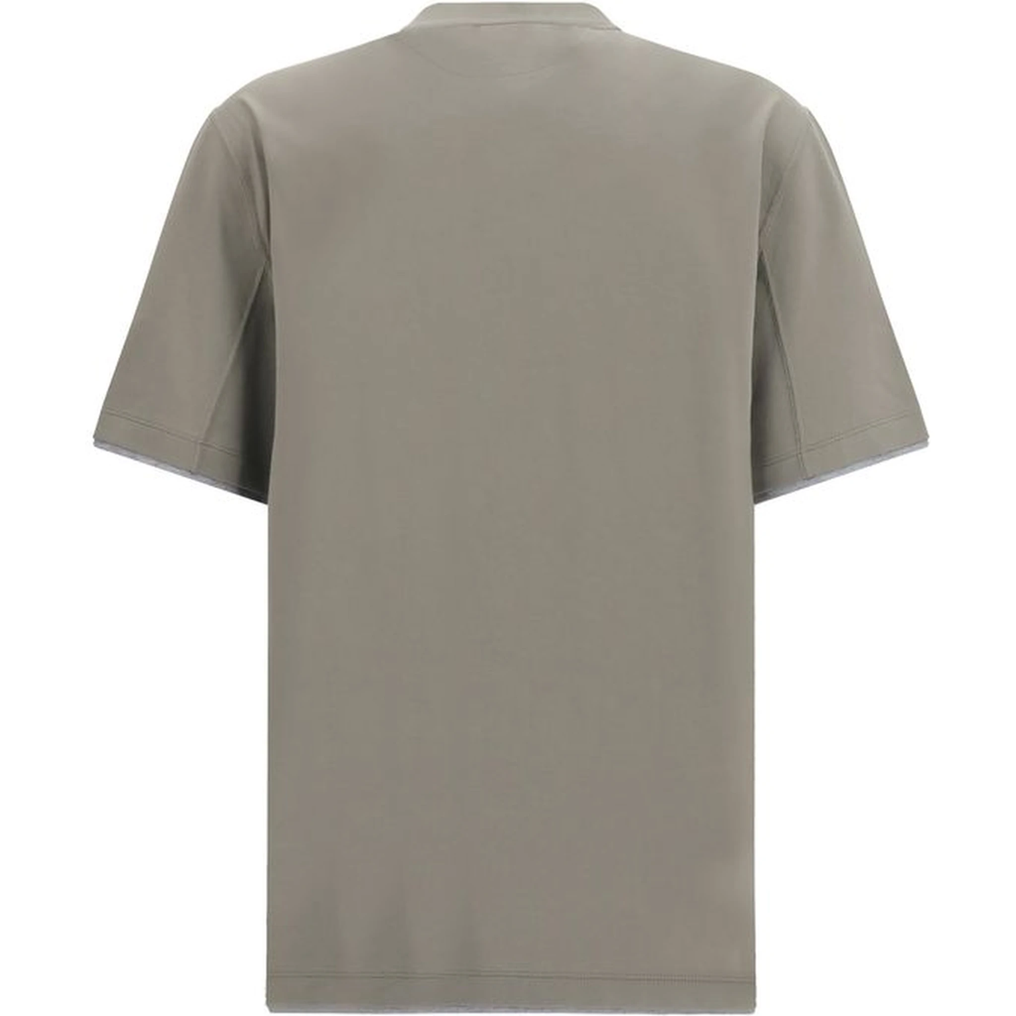 تيشيرت قطني ثنائي اللون