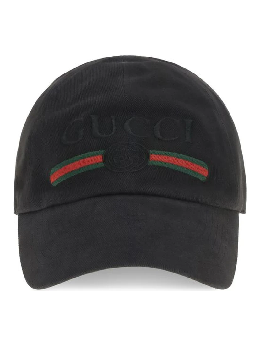 Black Cotton Cap (Baseball Hat)