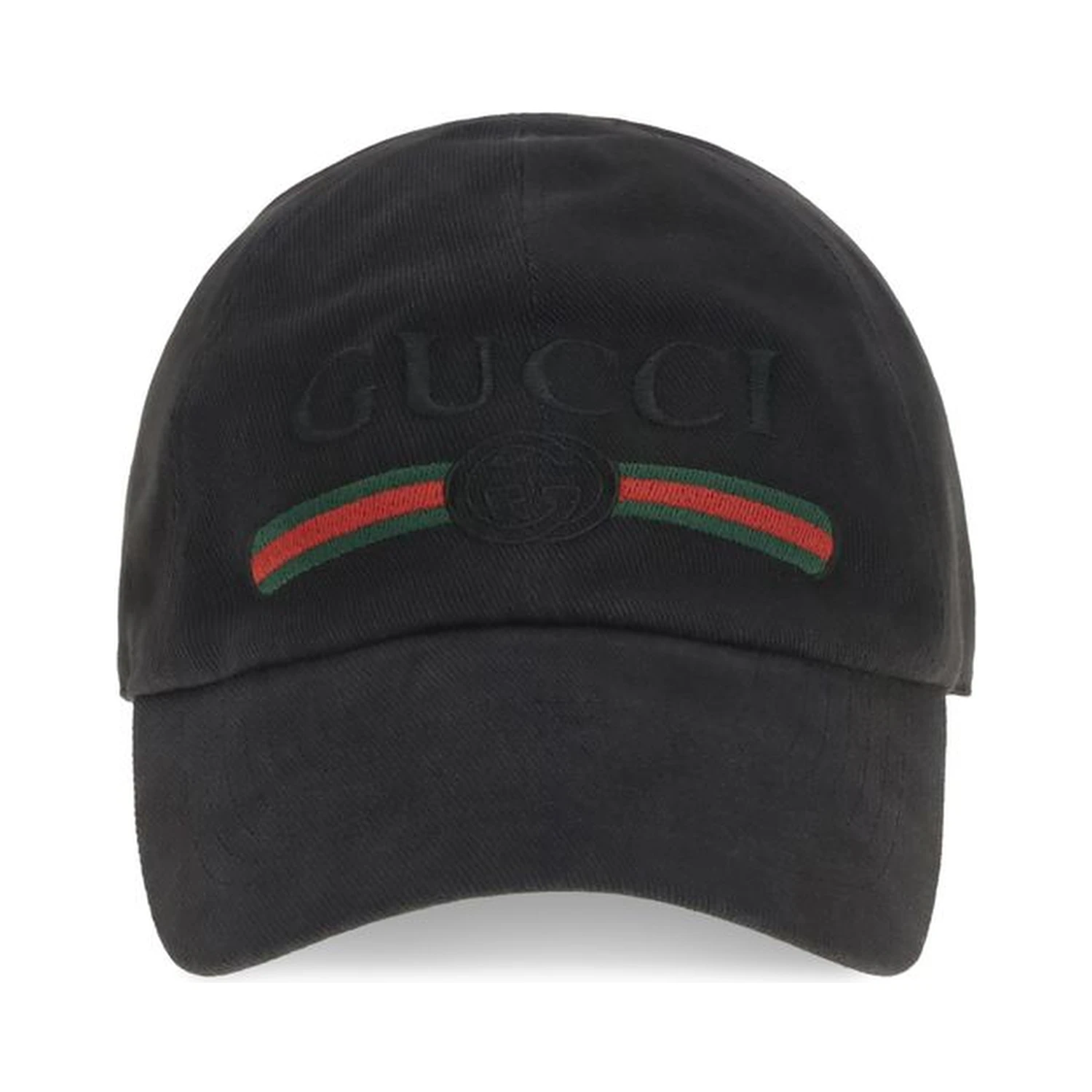 Black Cotton Cap (Baseball Hat)