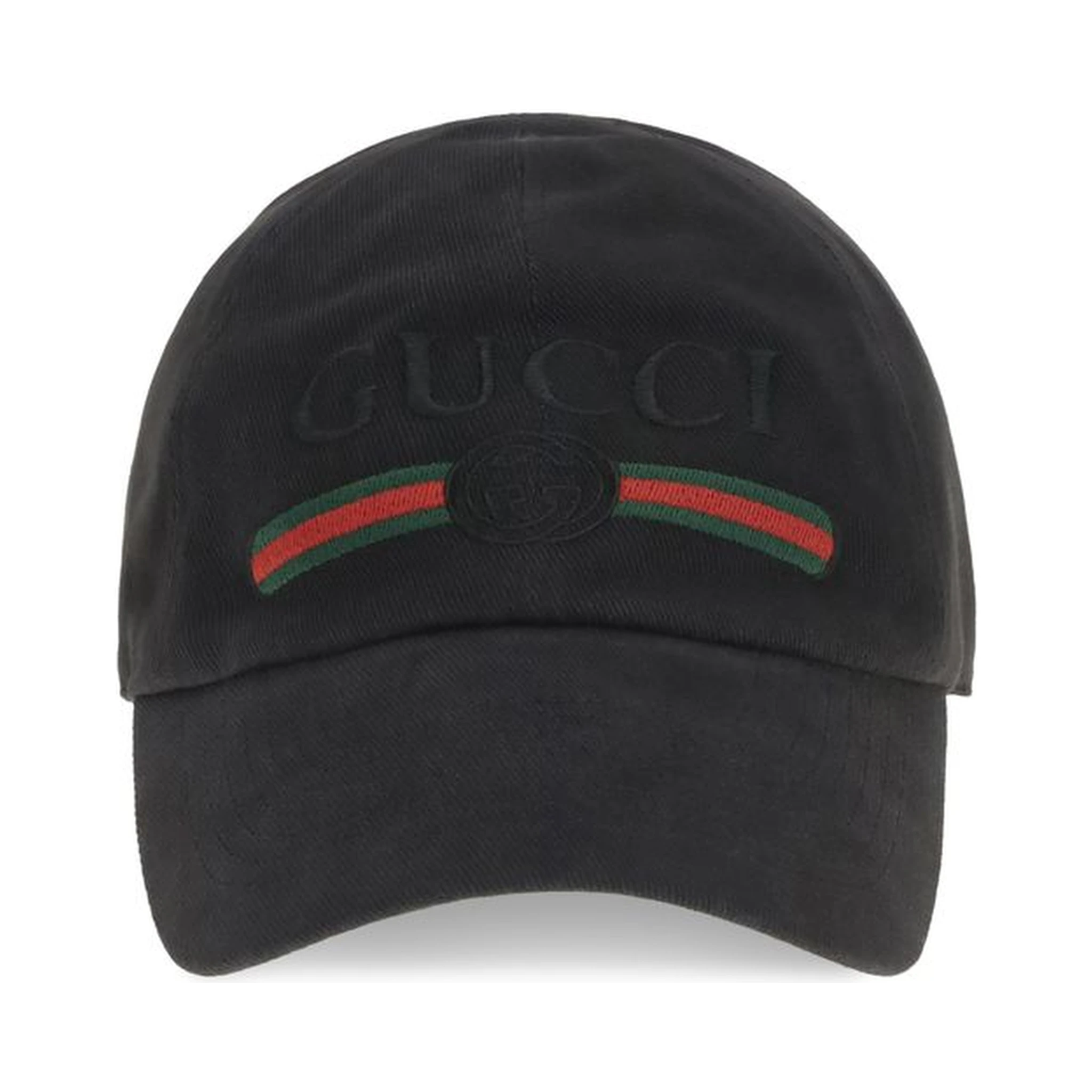Black Cotton Cap (Baseball Hat)