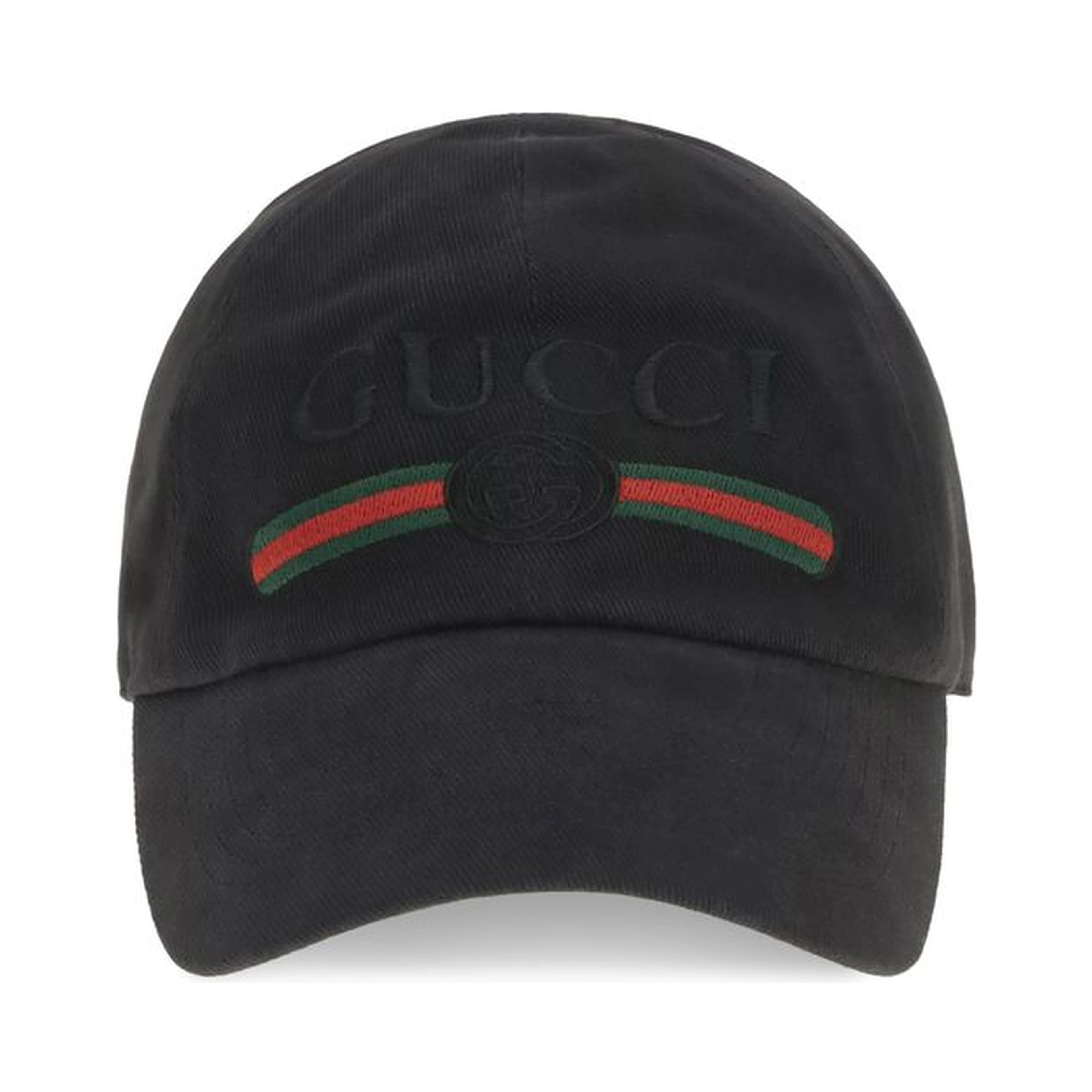 Black Cotton Cap (Baseball Hat)