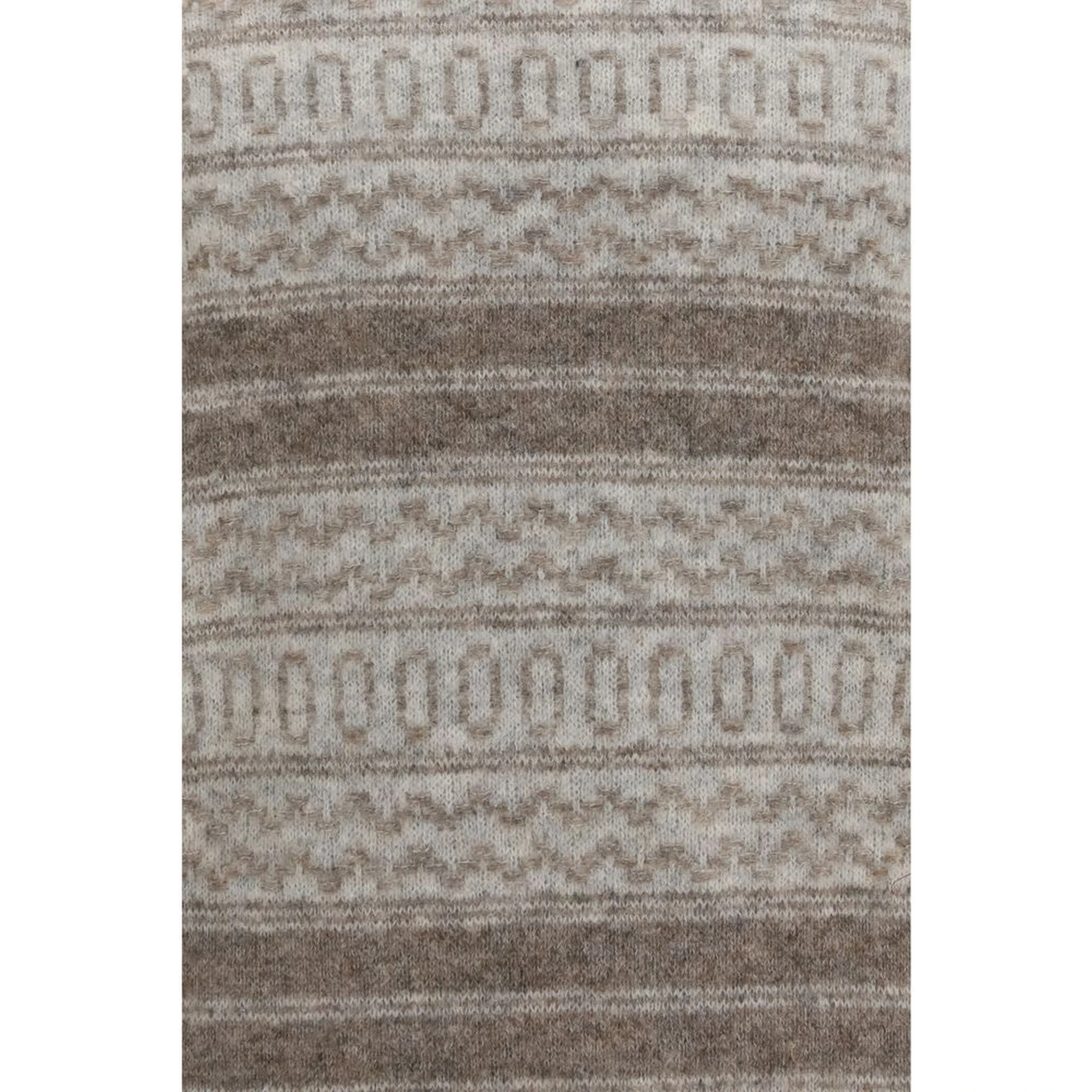 Gray Alpaca Vicugna Pacos Turtleneck