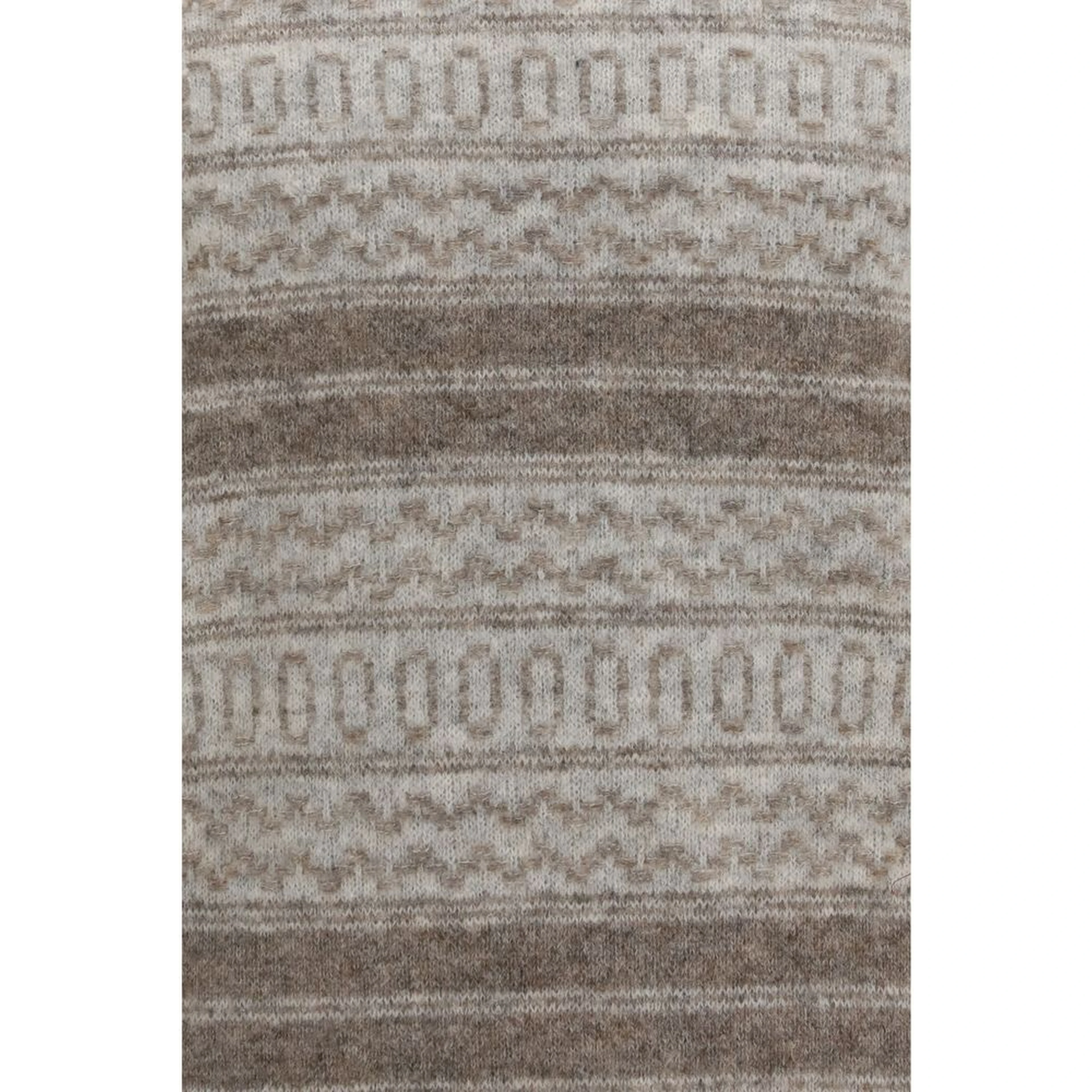 Gray Alpaca Vicugna Pacos Turtleneck