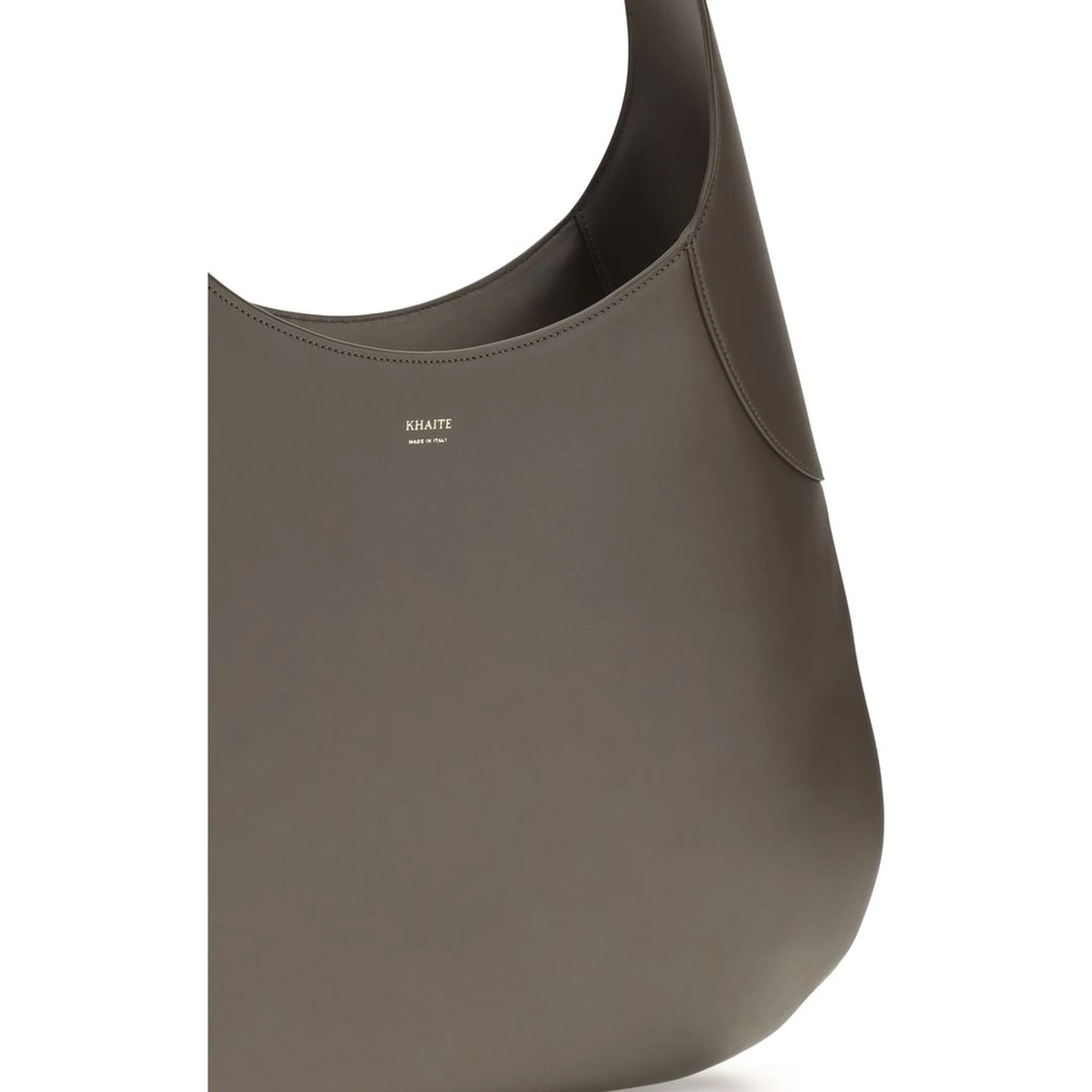 Gray Calf Leather Bos Taurus Handbag