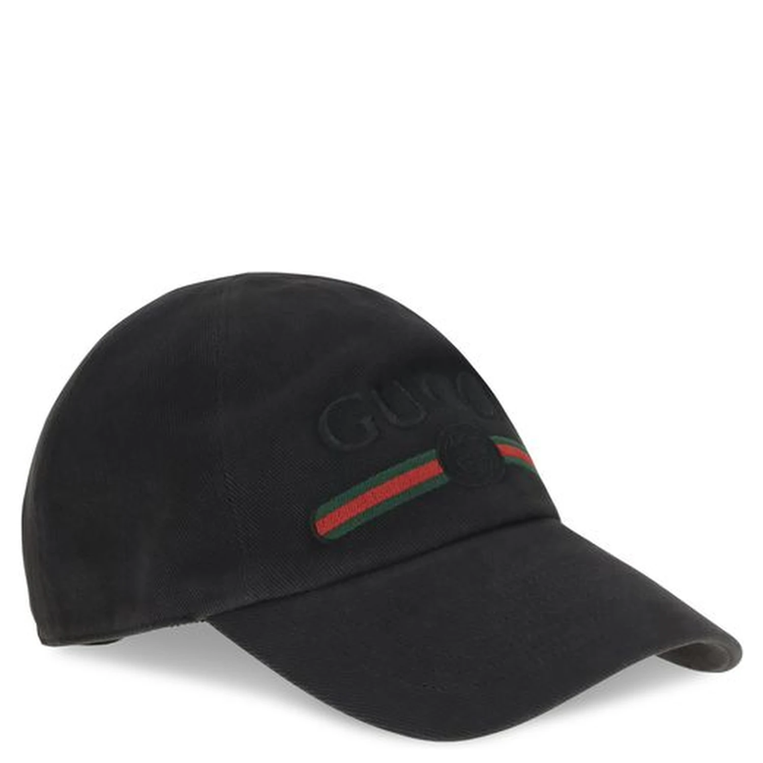 Black Cotton Cap (Baseball Hat)