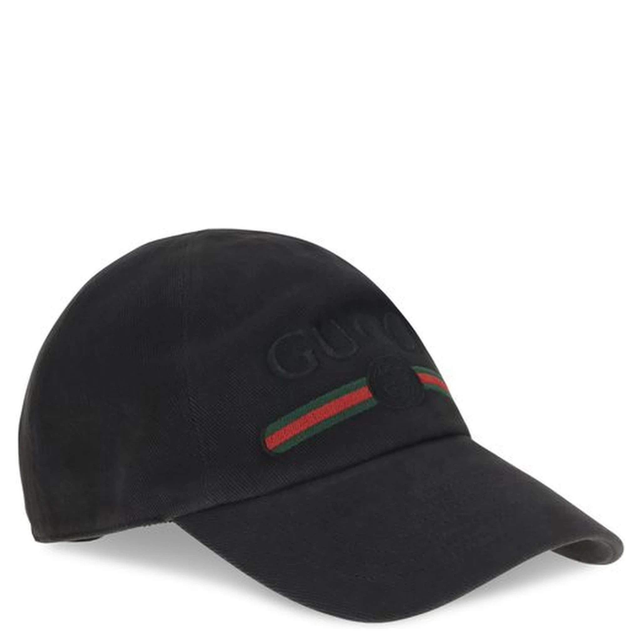 Black Cotton Cap (Baseball Hat)