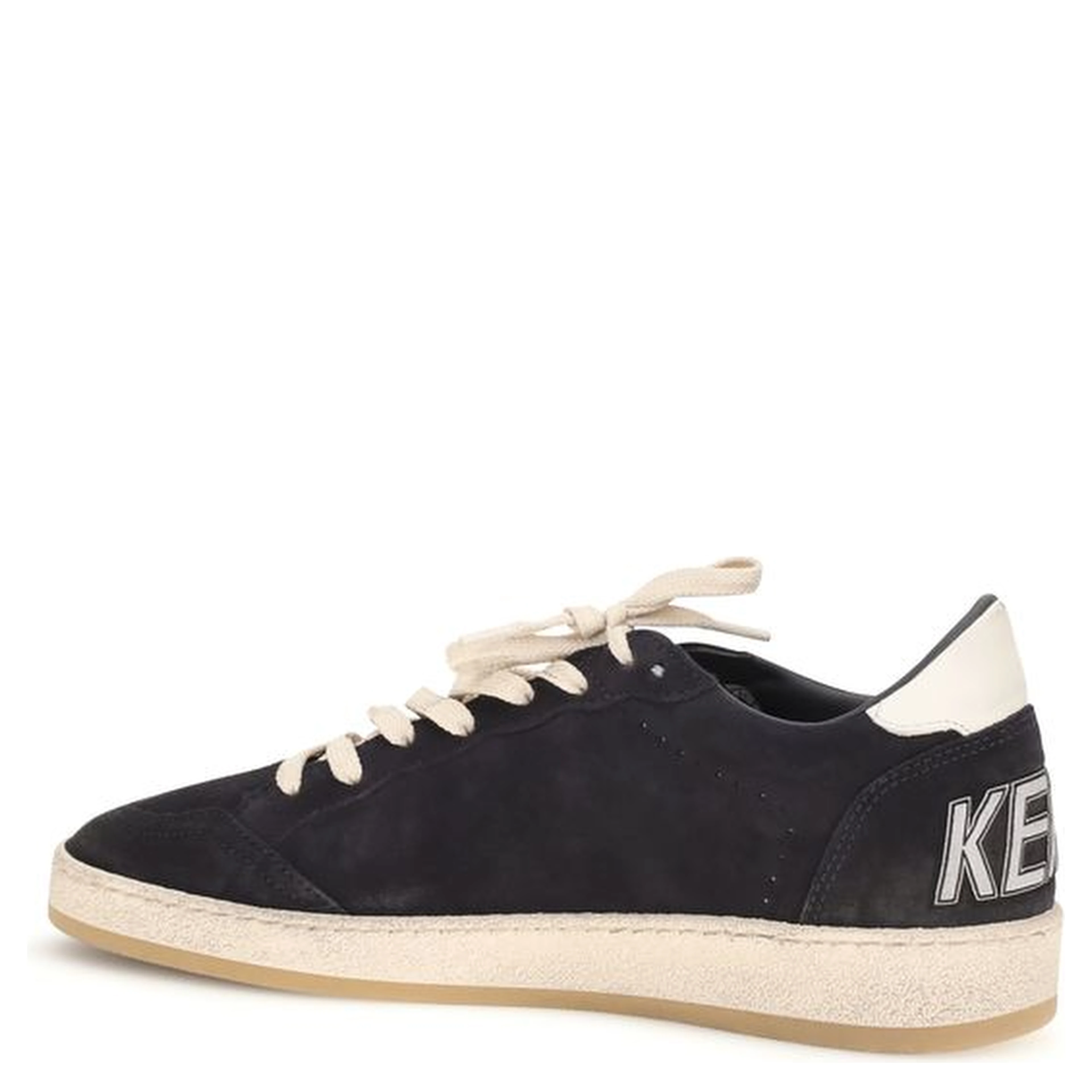 Black Calf Leather Bos Taurus Athletic Sneakers