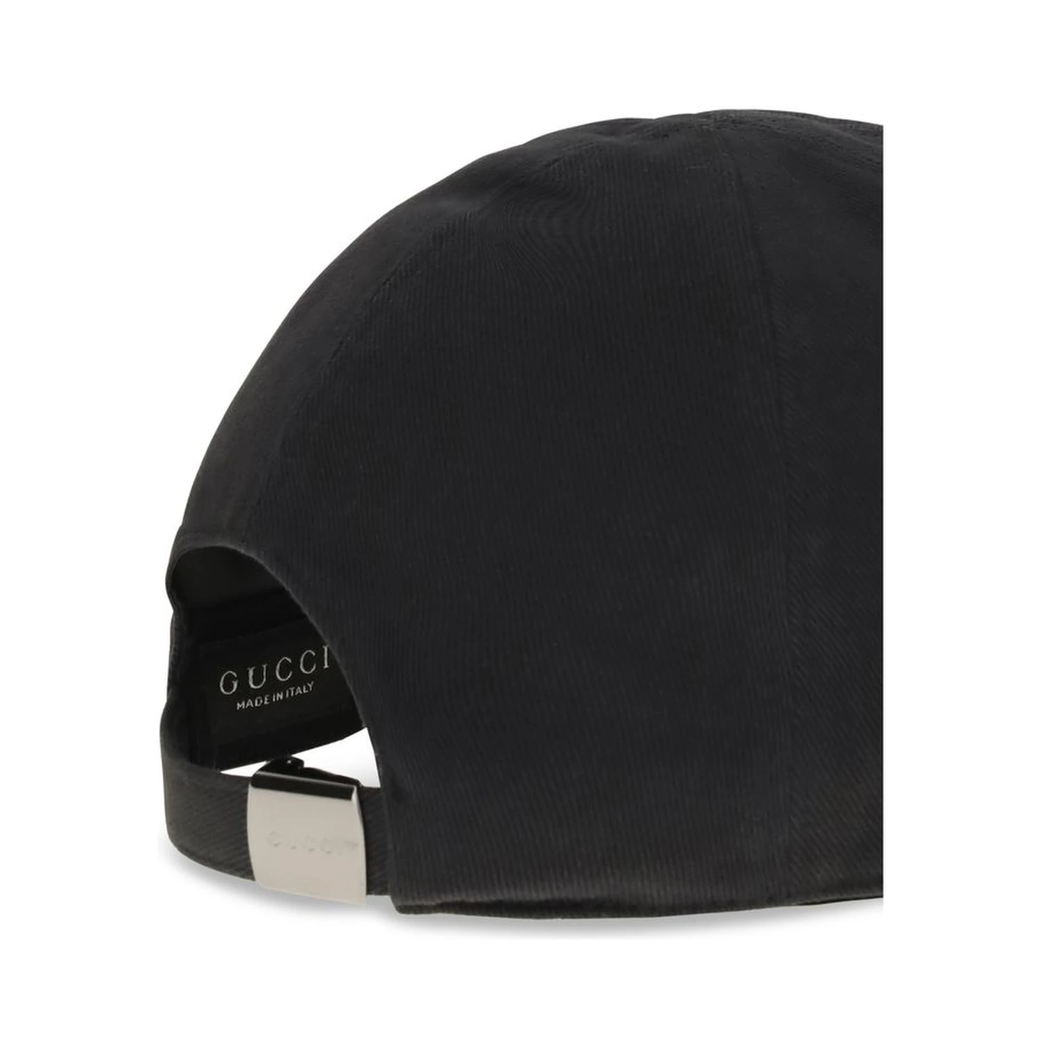 Black Cotton Cap (Baseball Hat)