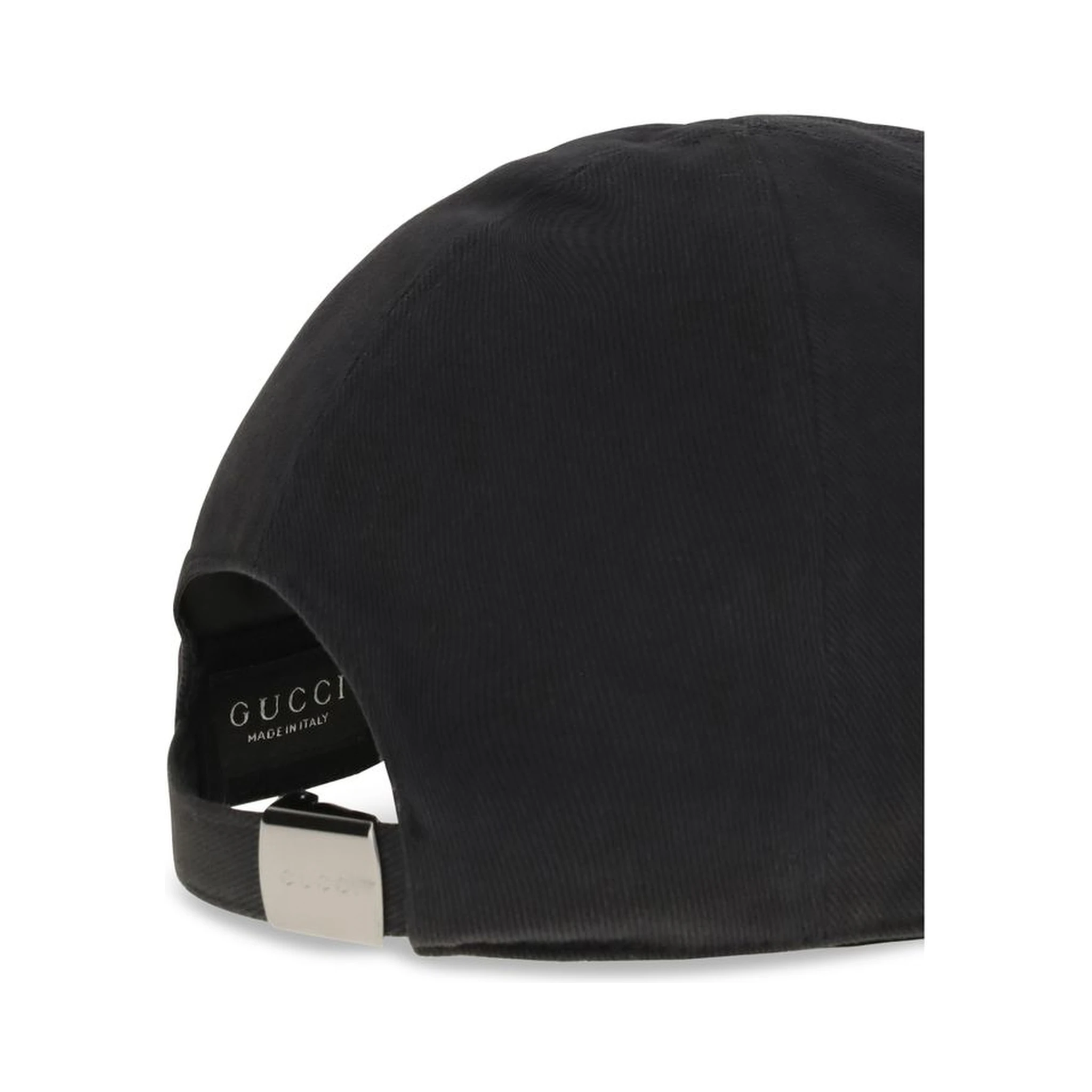 Black Cotton Cap (Baseball Hat)