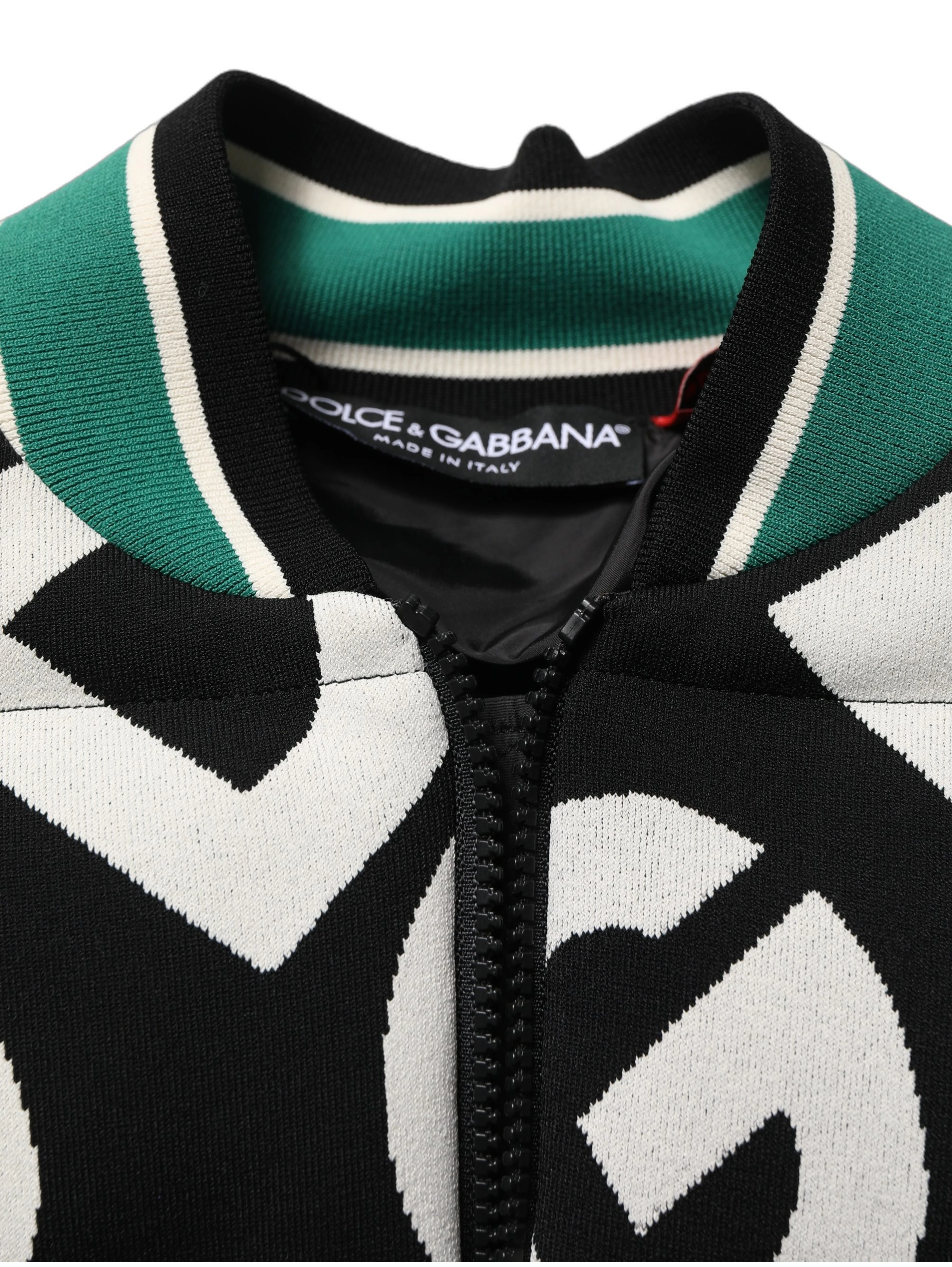 Multicolor Logo Full Zip Bomber Jacket