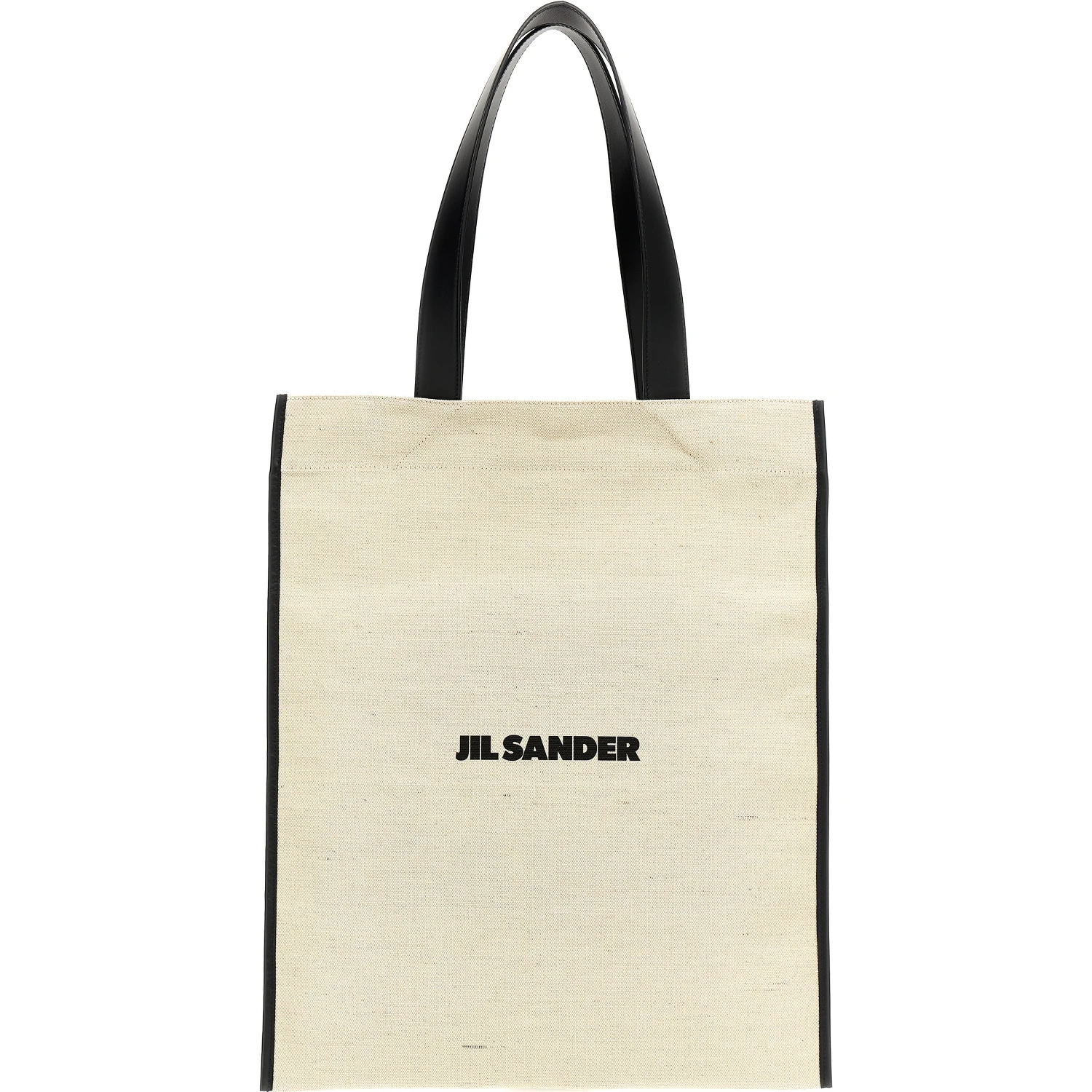 Bicolor Jute Tote Bag