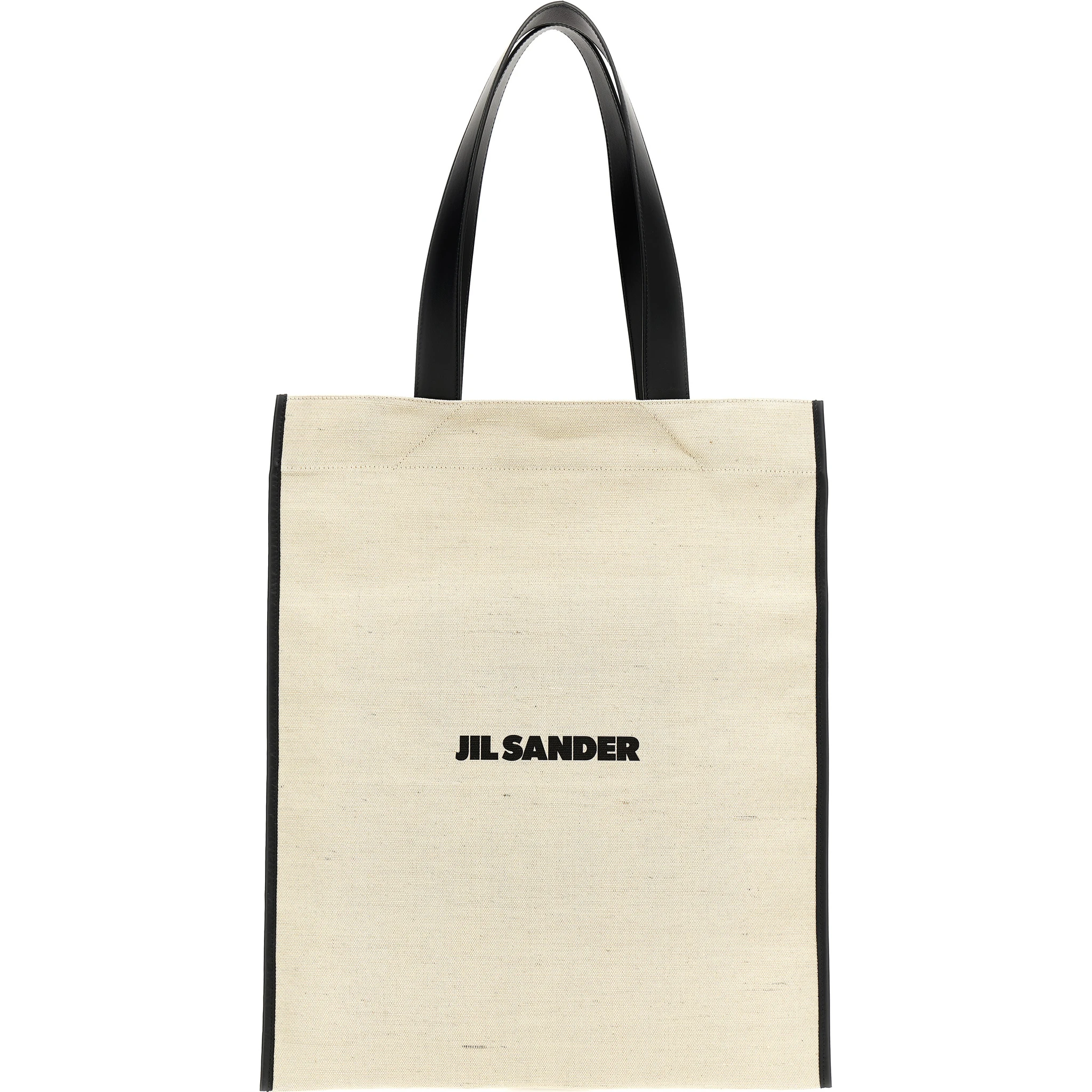 Bicolor Jute Tote Bag