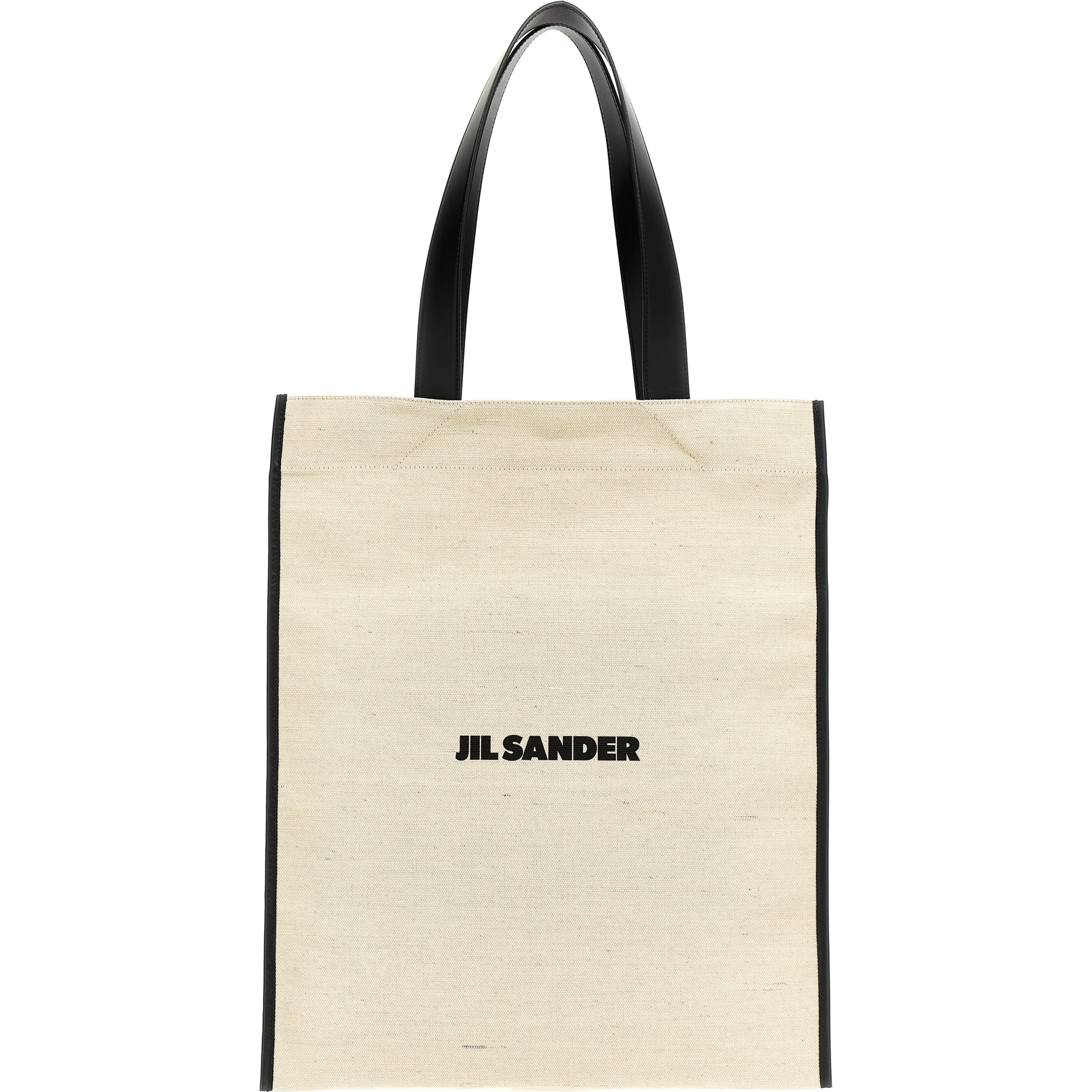 Bicolor Jute Tote Bag