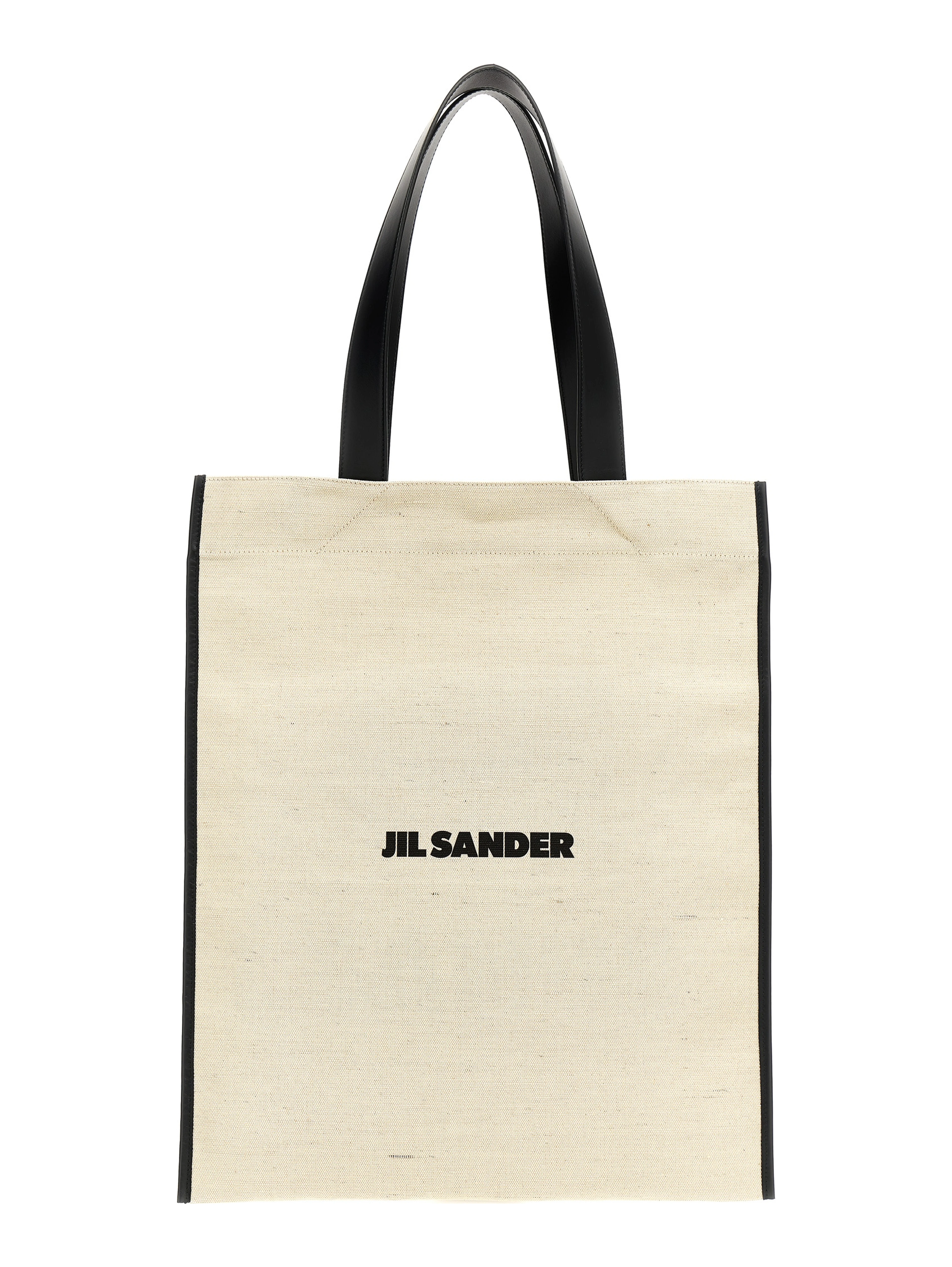 Bicolor Jute Tote Bag
