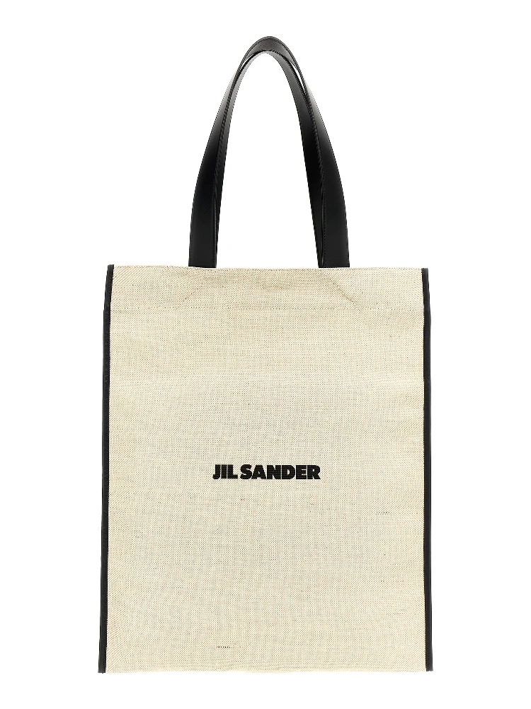 Bicolor Cotton Tote Bag