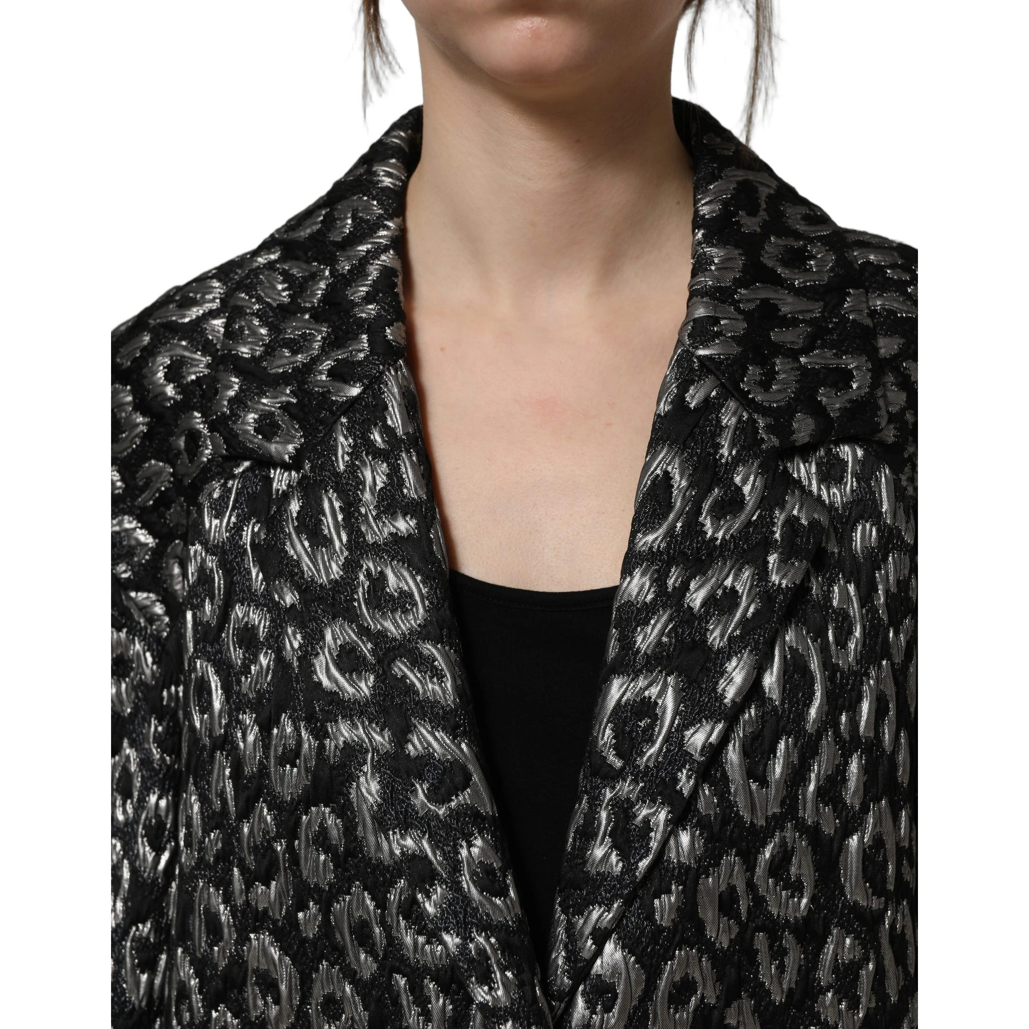 Brown Mohair Belted Long Trench Coat Jacket