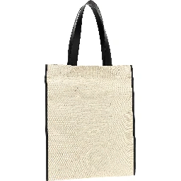 Bicolor Cotton Tote Bag