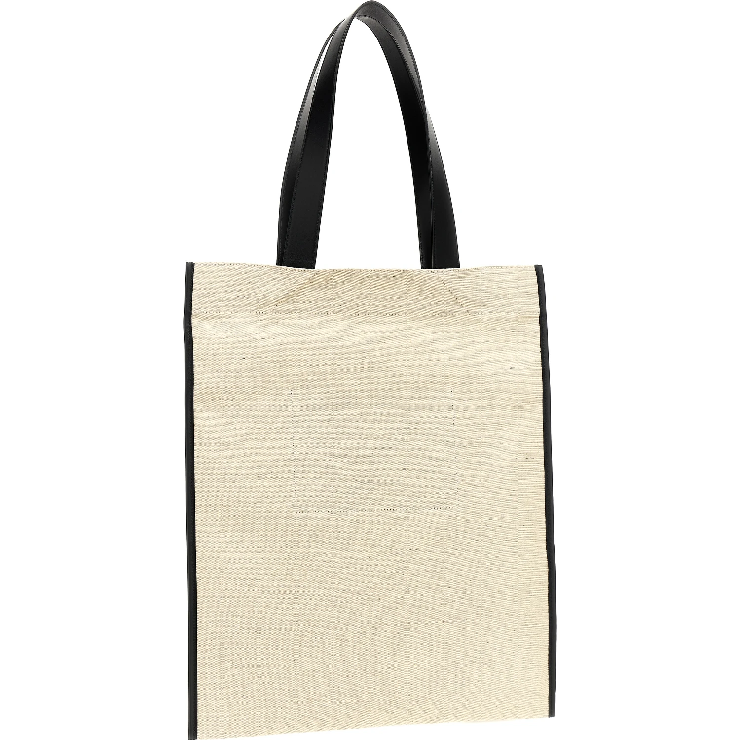Bicolor Cotton Tote Bag