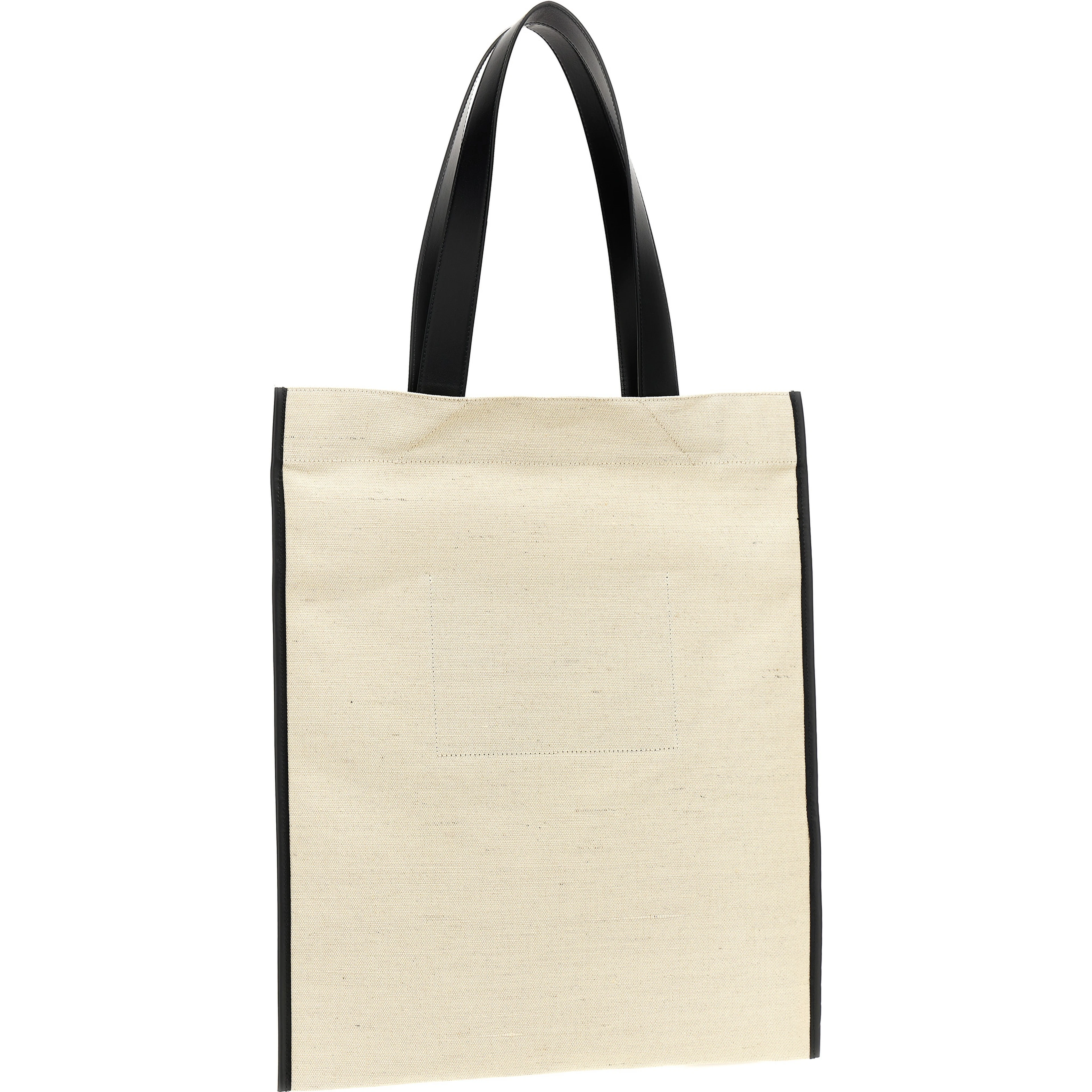 Bicolor Cotton Tote Bag